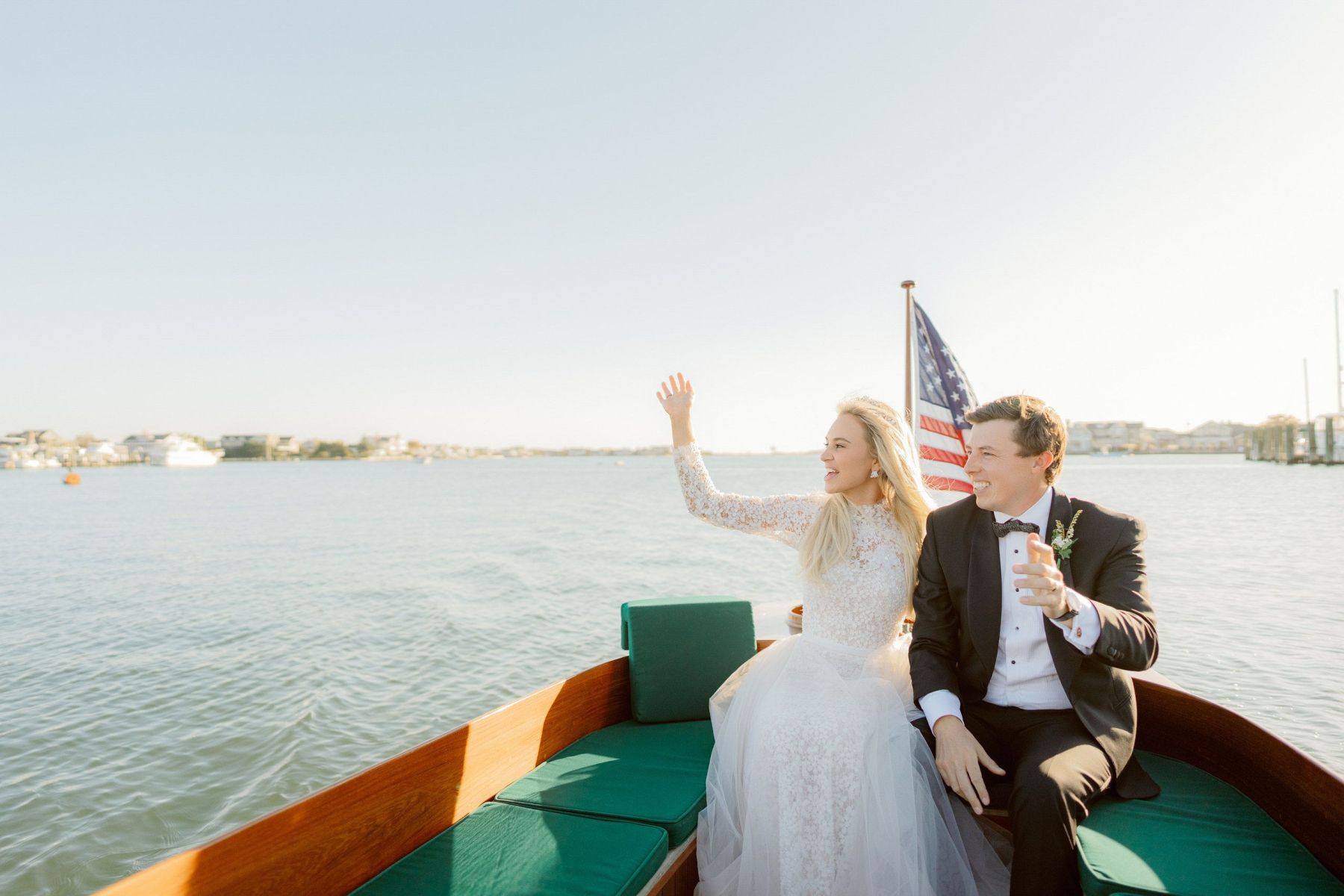 Katherine &amp; Matt's Classic English Garden Wedding at Bay Head Yacht Club photo