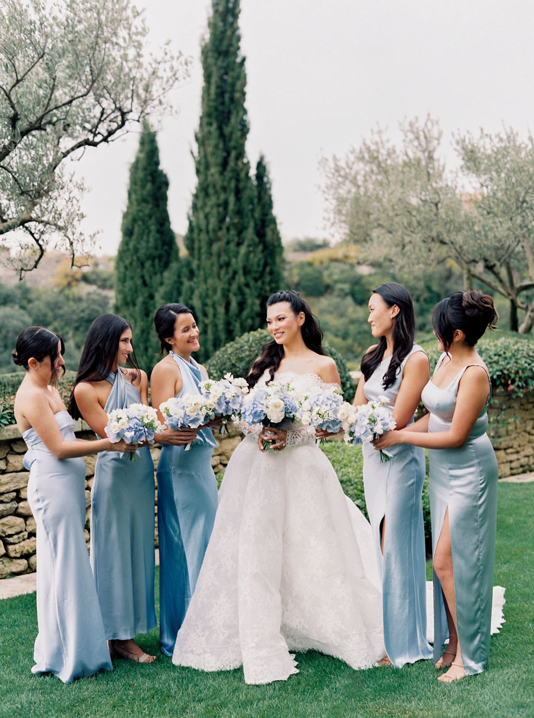 Blue Hues and 'I Do's': Annie and Sean's South of France Wedding at Airelles Gordes, La Bastide photo