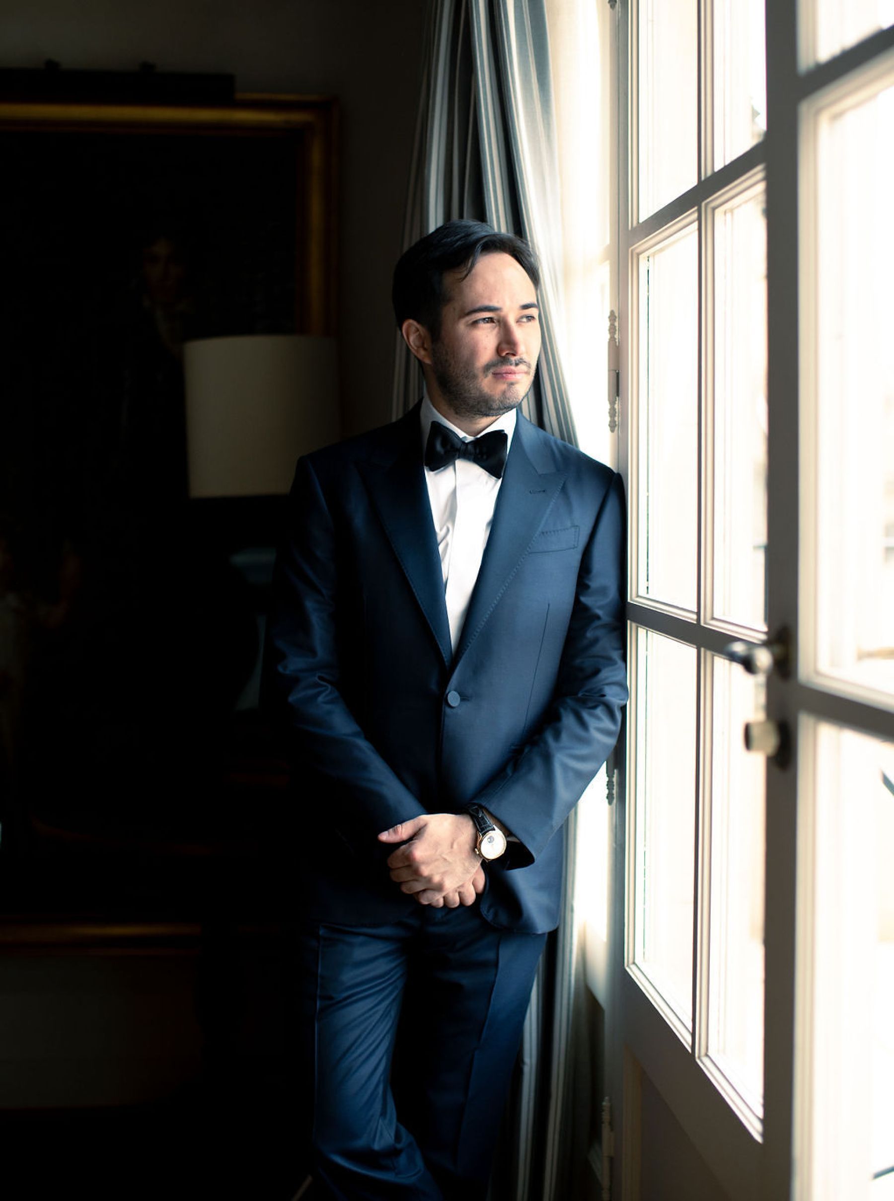 Blue Hues and 'I Do's': Annie and Sean's South of France Wedding at Airelles Gordes, La Bastide photo