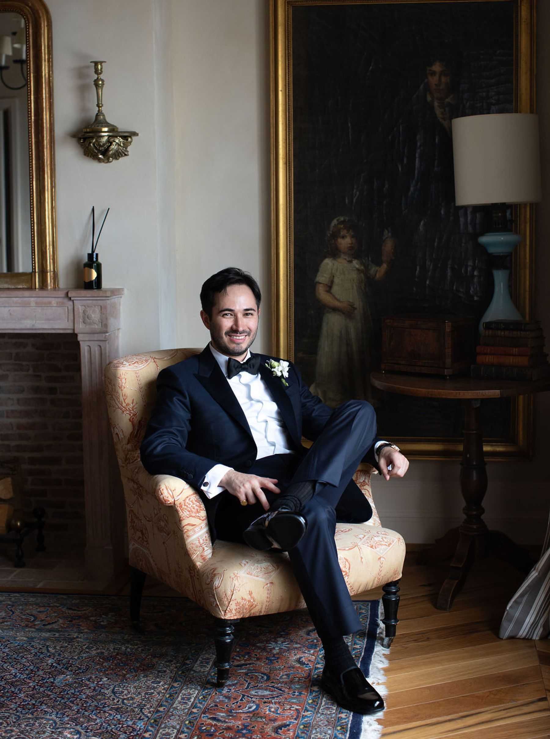 Blue Hues and 'I Do's': Annie and Sean's South of France Wedding at Airelles Gordes, La Bastide photo