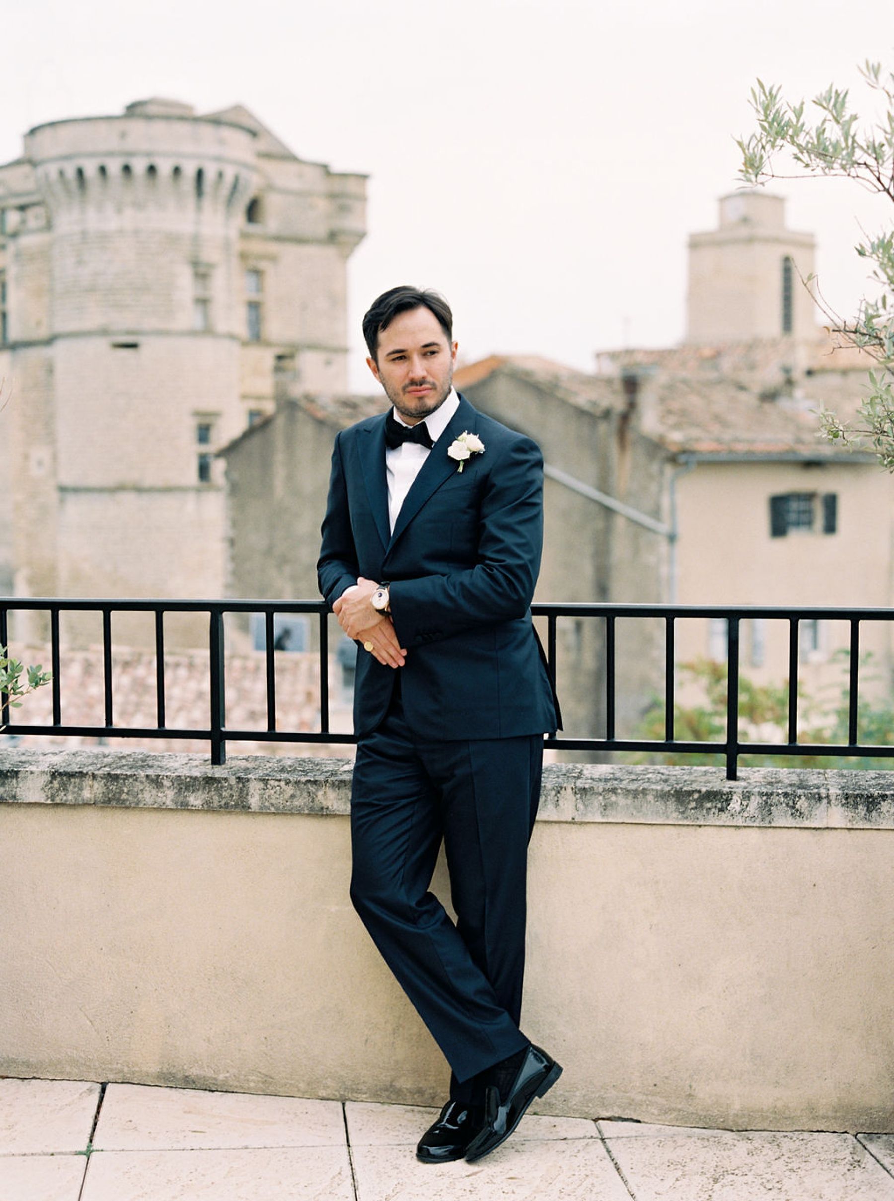 Blue Hues and 'I Do's': Annie and Sean's South of France Wedding at Airelles Gordes, La Bastide photo