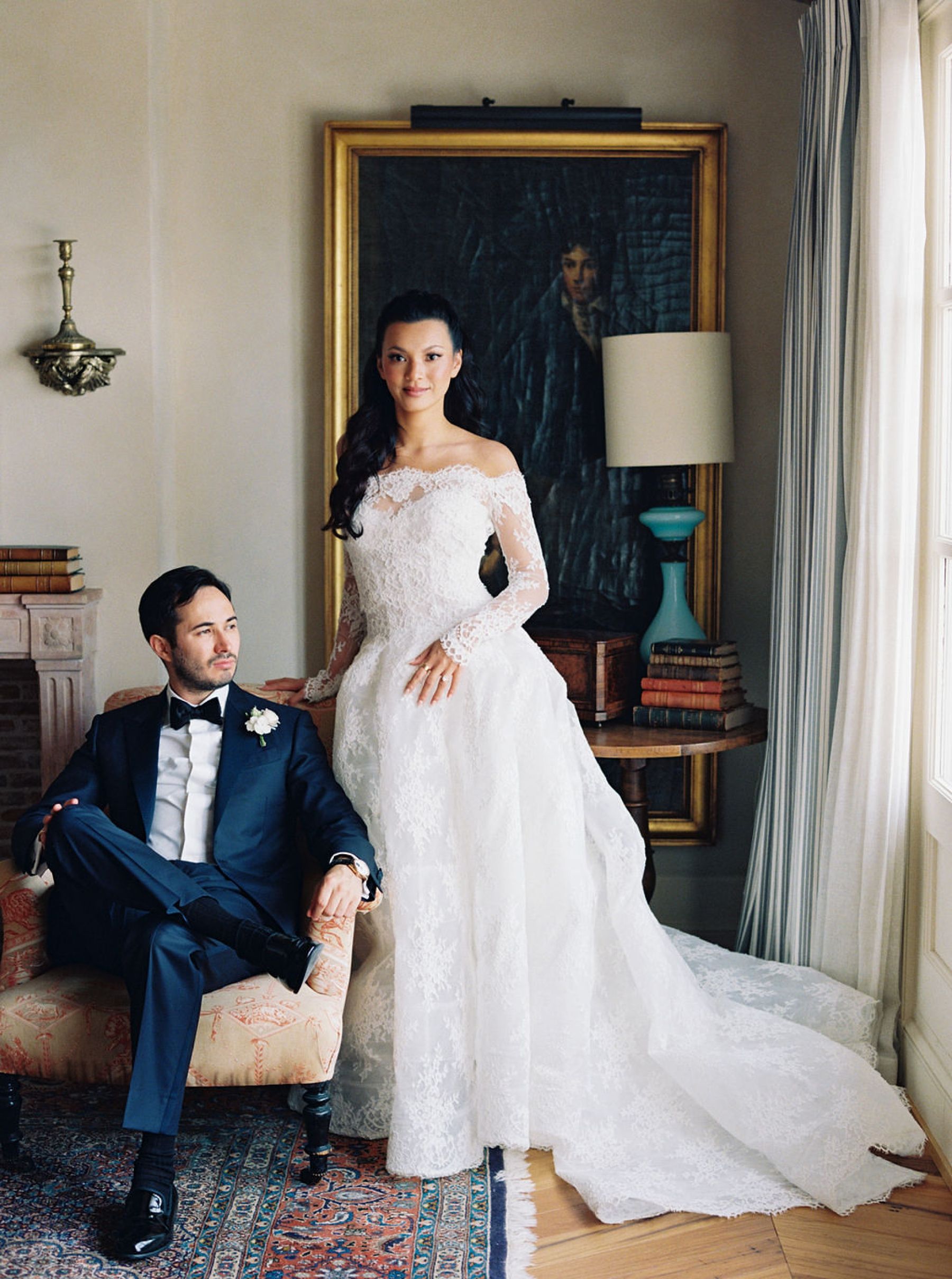 Blue Hues and 'I Do's': Annie and Sean's South of France Wedding at Airelles Gordes, La Bastide photo