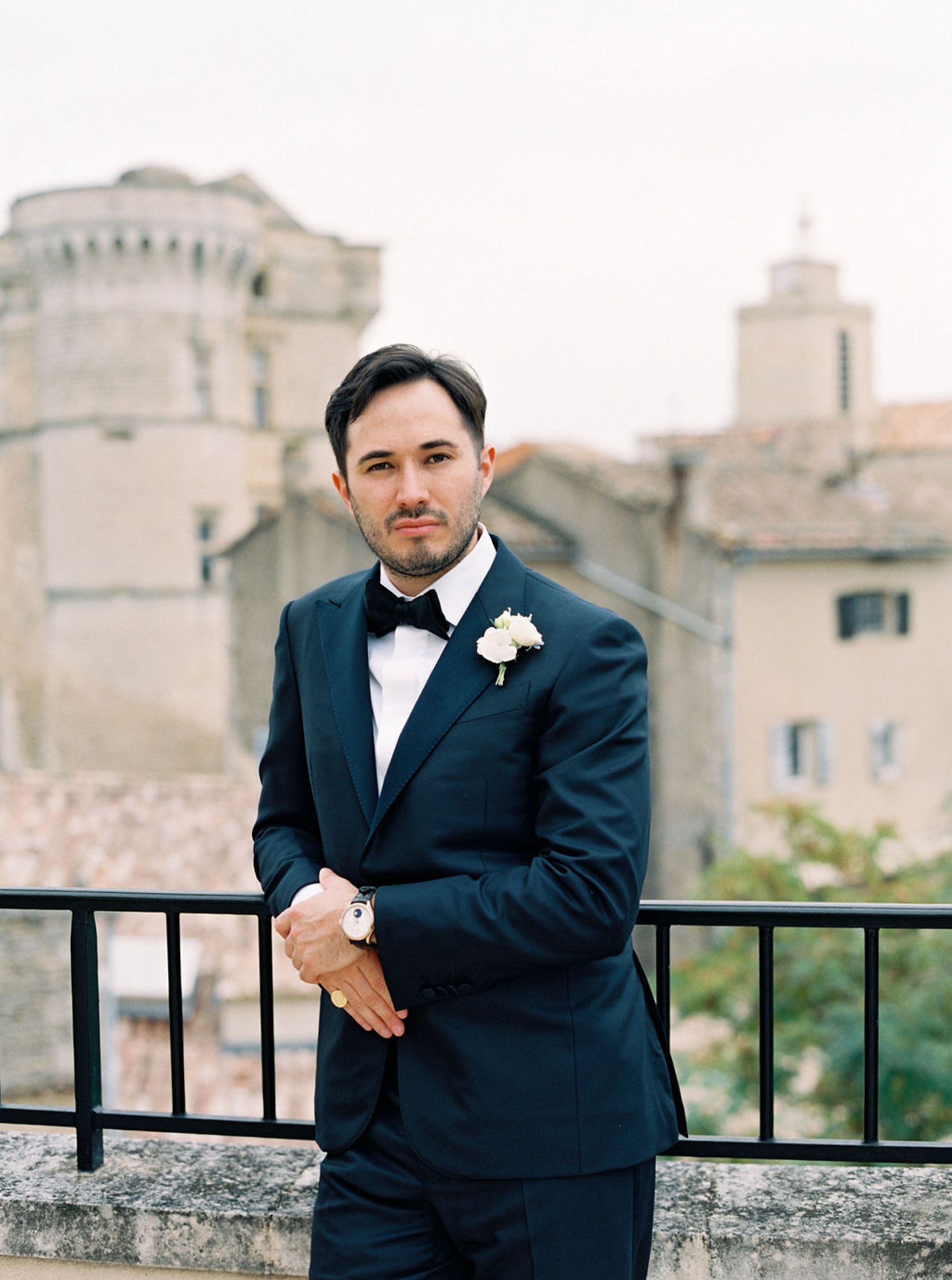 Blue Hues and 'I Do's': Annie and Sean's South of France Wedding at Airelles Gordes, La Bastide photo