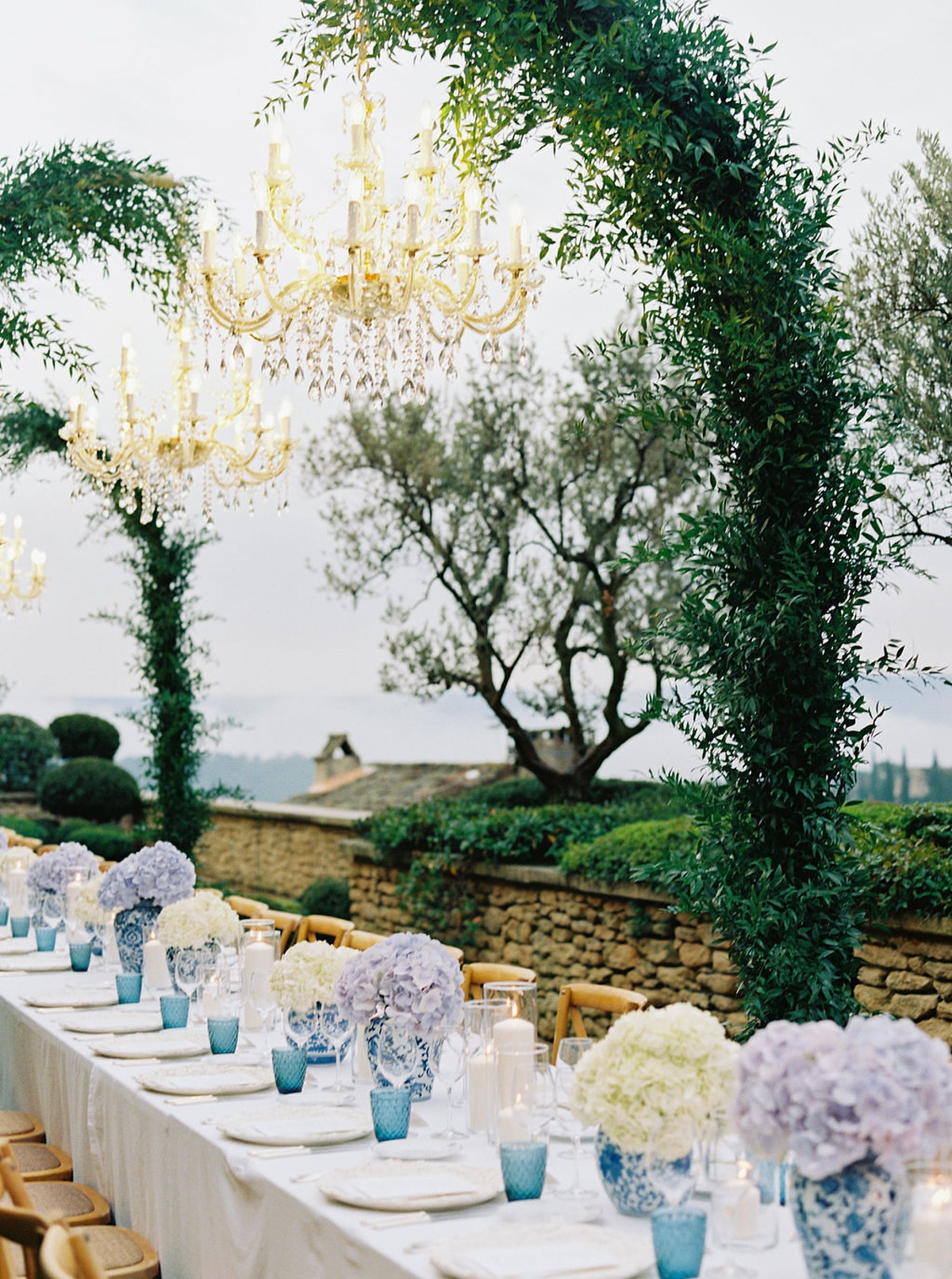 Blue Hues and 'I Do's': Annie and Sean's South of France Wedding at Airelles Gordes, La Bastide photo