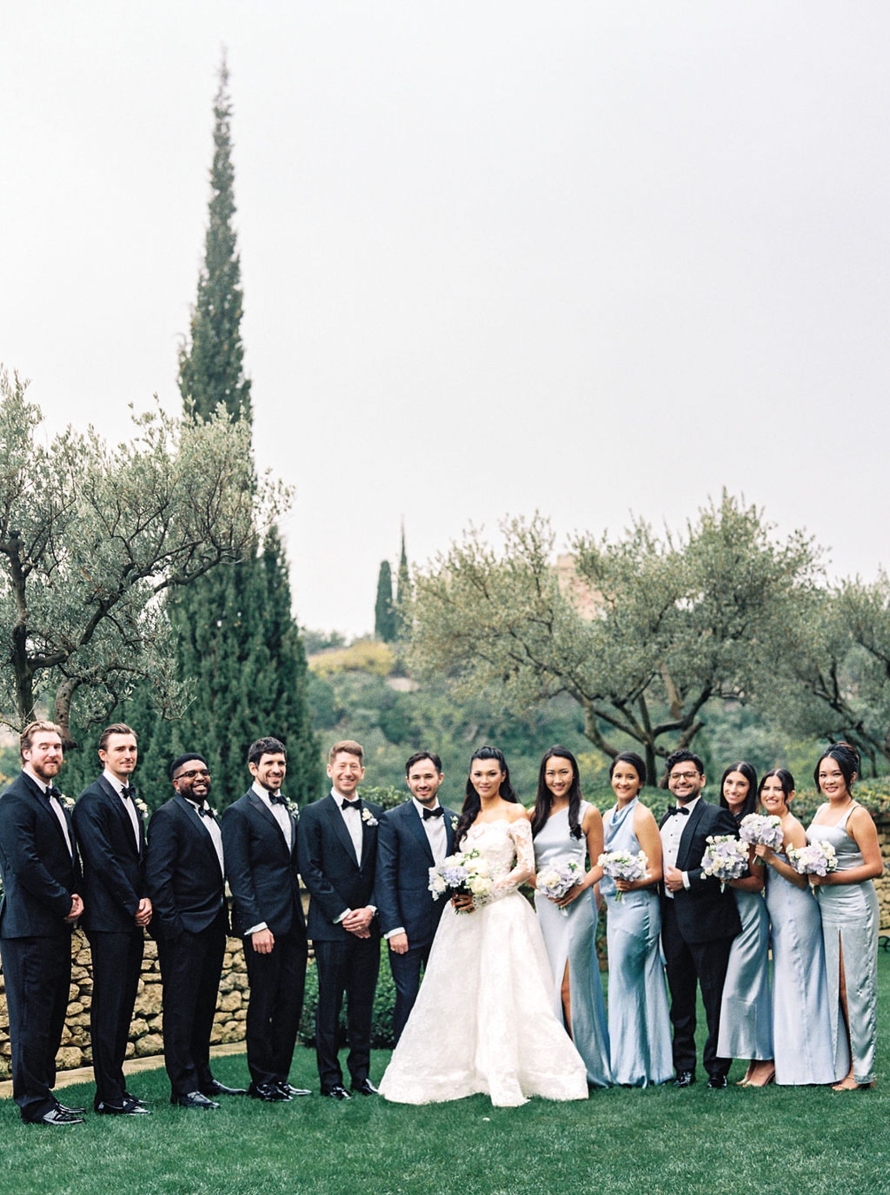 Blue Hues and 'I Do's': Annie and Sean's South of France Wedding at Airelles Gordes, La Bastide photo