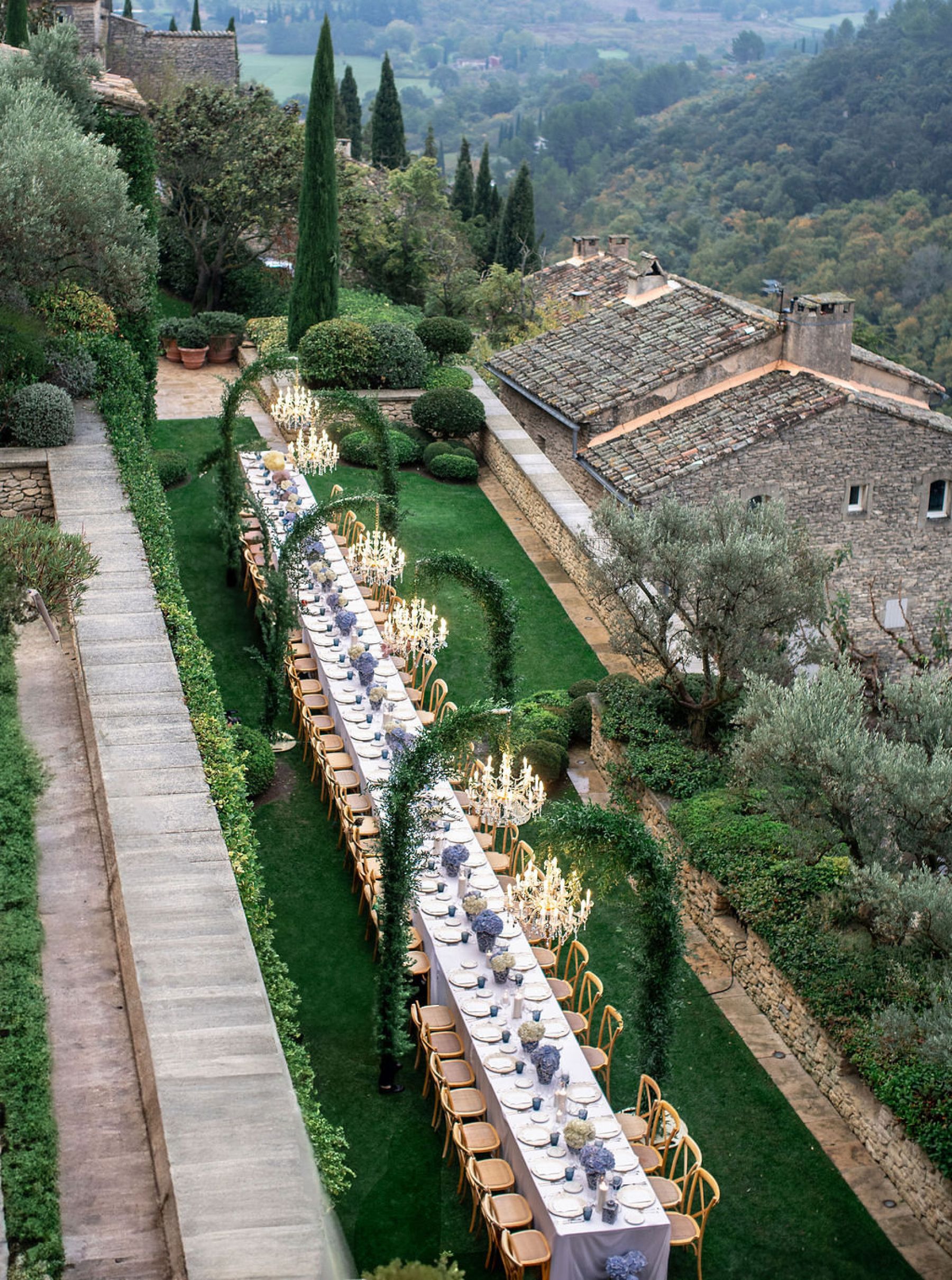 Blue Hues and 'I Do's': Annie and Sean's South of France Wedding at Airelles Gordes, La Bastide photo
