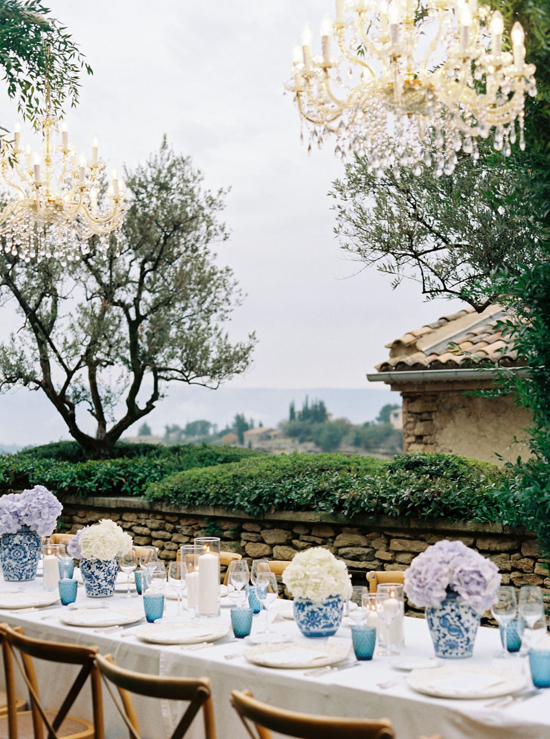Blue Hues and 'I Do's': Annie and Sean's South of France Wedding at Airelles Gordes, La Bastide photo