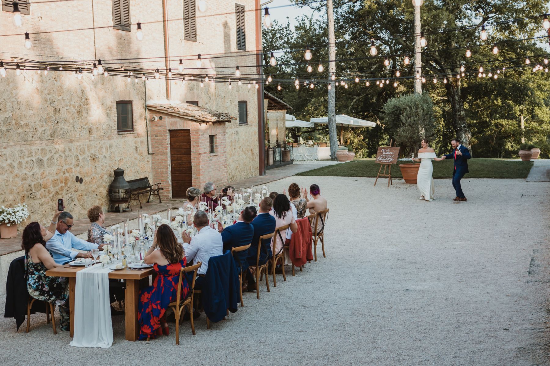 Lindsey and Kyle's Romantic Tuscan Destination Wedding at Lands of San Galgano photo