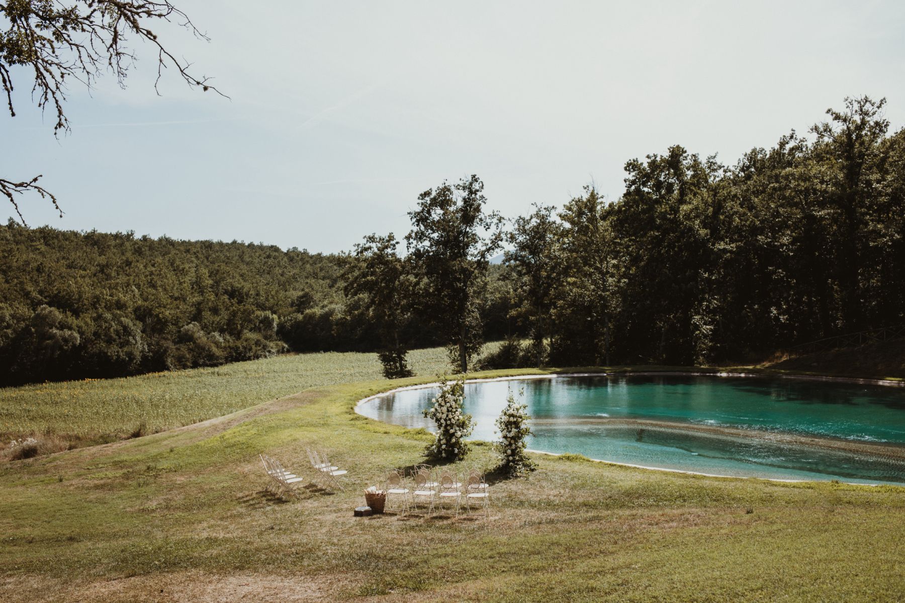 Lindsey and Kyle's Romantic Tuscan Destination Wedding at Lands of San Galgano photo