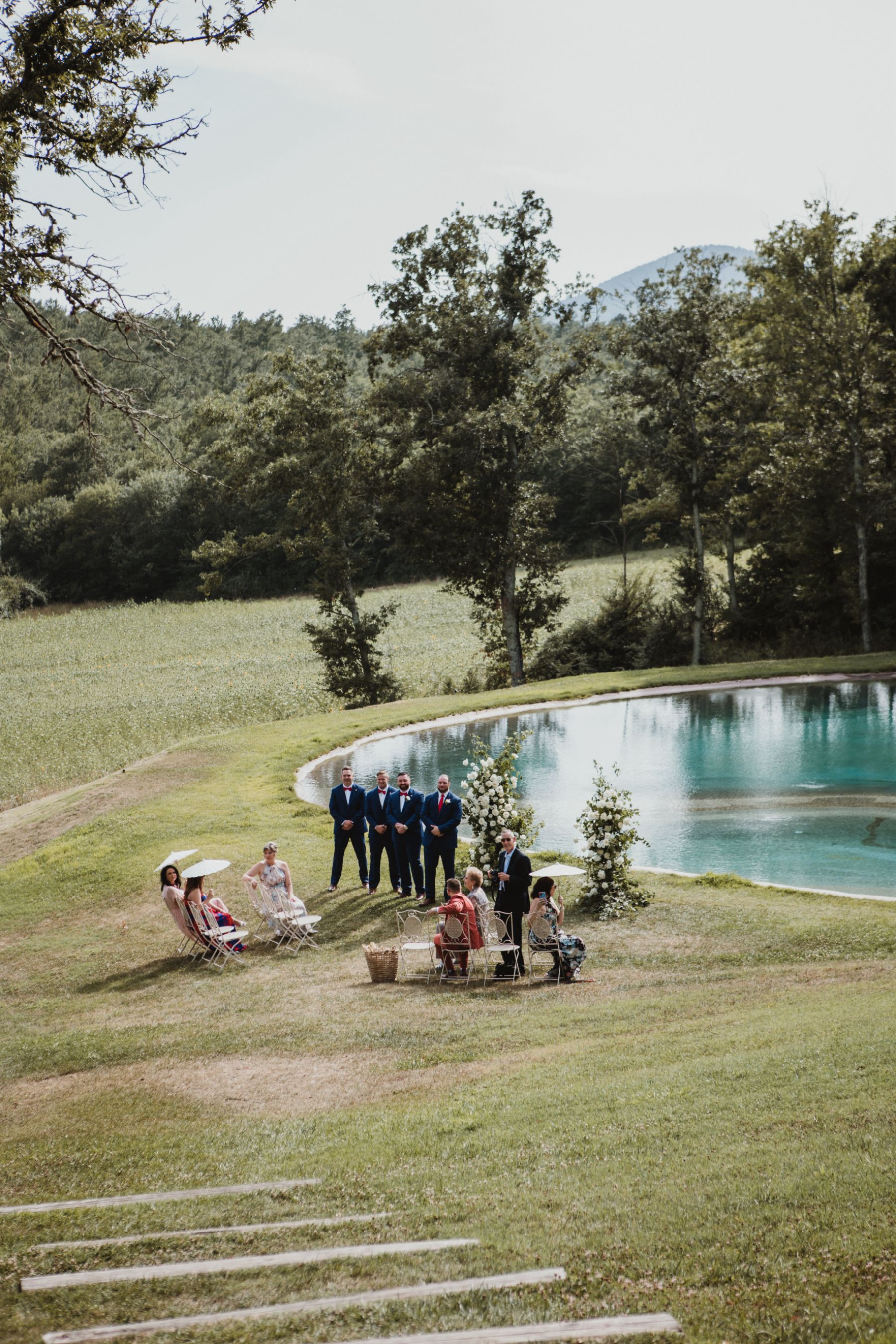 Lindsey and Kyle's Romantic Tuscan Destination Wedding at Lands of San Galgano photo