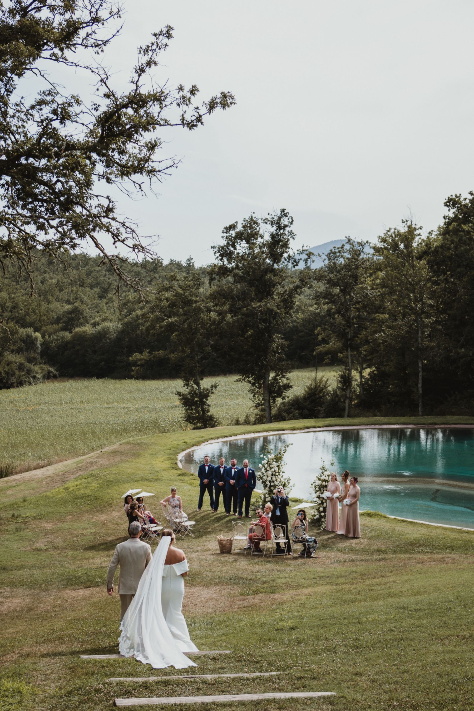 Lindsey and Kyle's Romantic Tuscan Destination Wedding at Lands of San Galgano photo