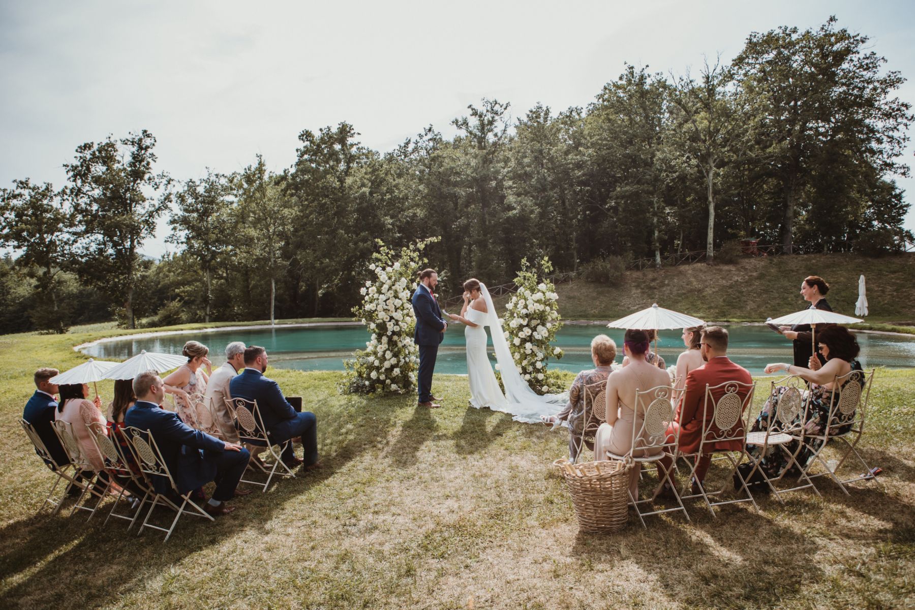 Lindsey and Kyle's Romantic Tuscan Destination Wedding at Lands of San Galgano photo