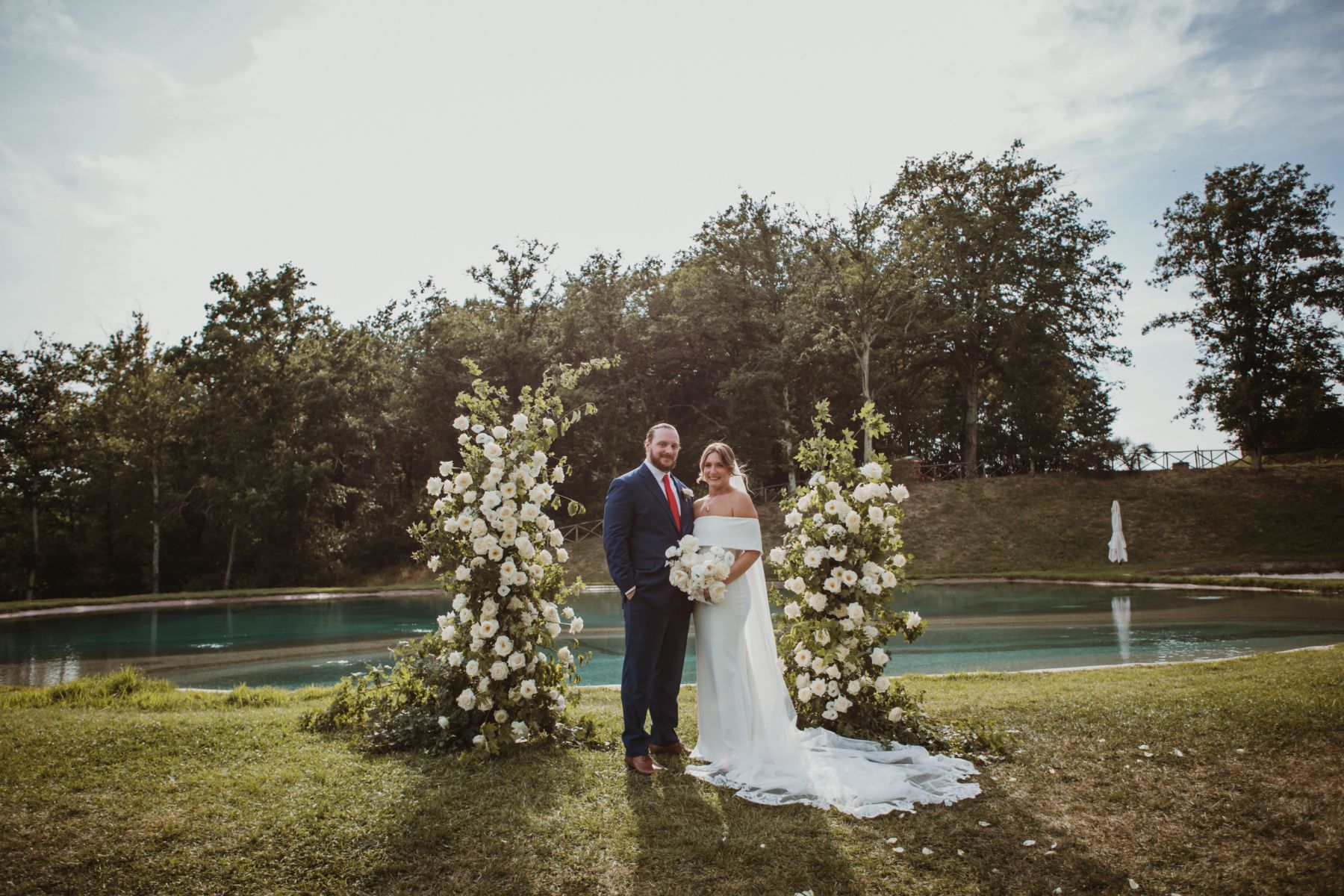 Lindsey and Kyle's Romantic Tuscan Destination Wedding at Lands of San Galgano photo