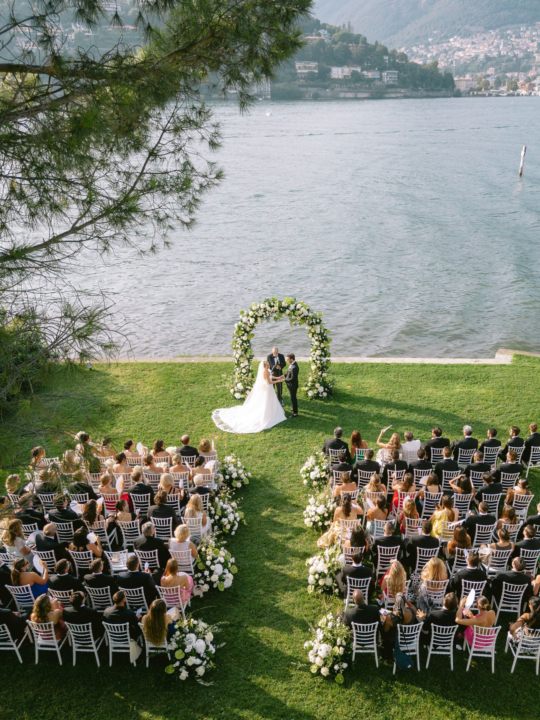 Caroline &amp; Jason's Italian Romance: Dream Wedding at Villa Geno photo