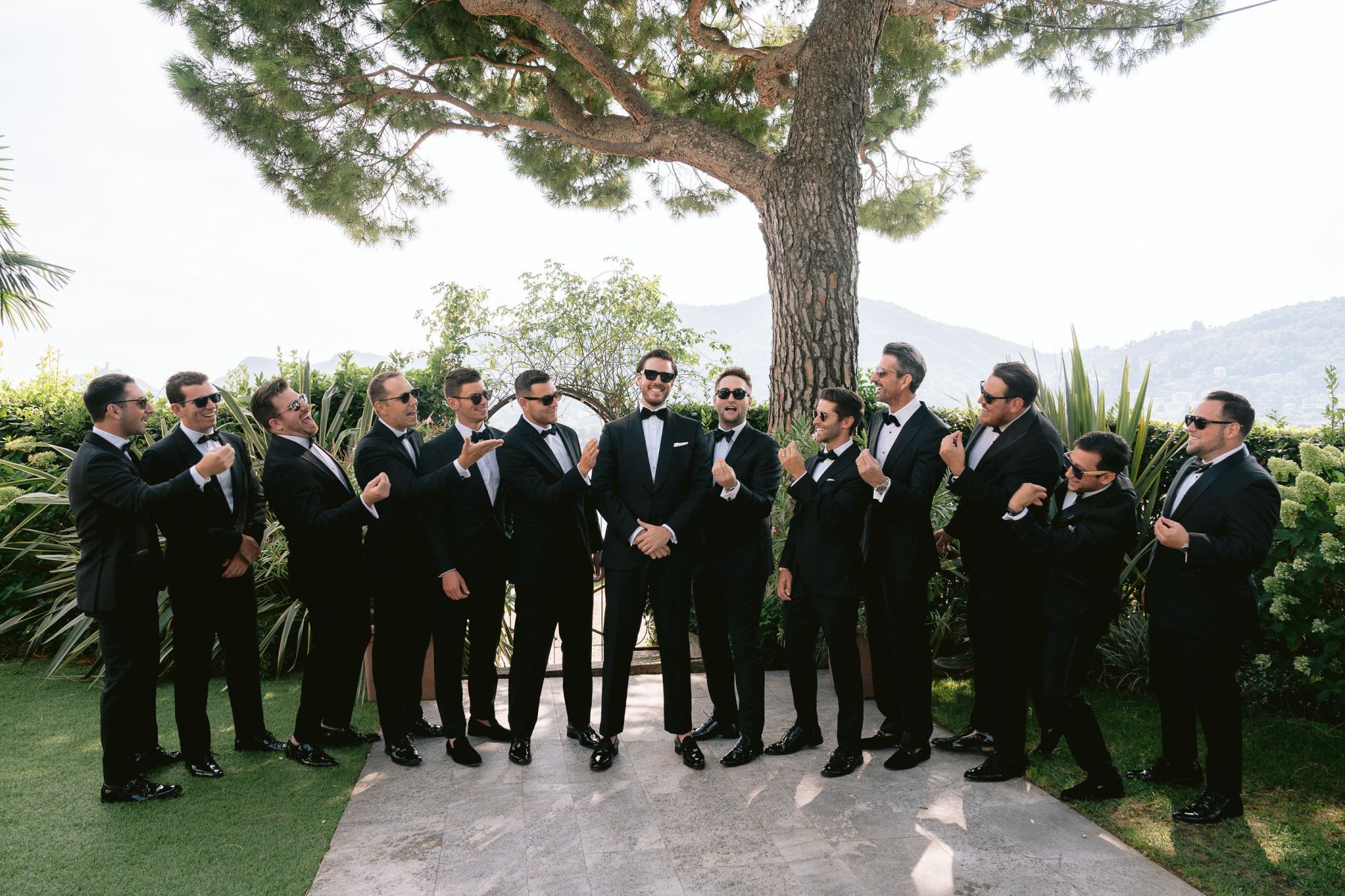 Caroline &amp; Jason's Italian Romance: Dream Wedding at Villa Geno photo