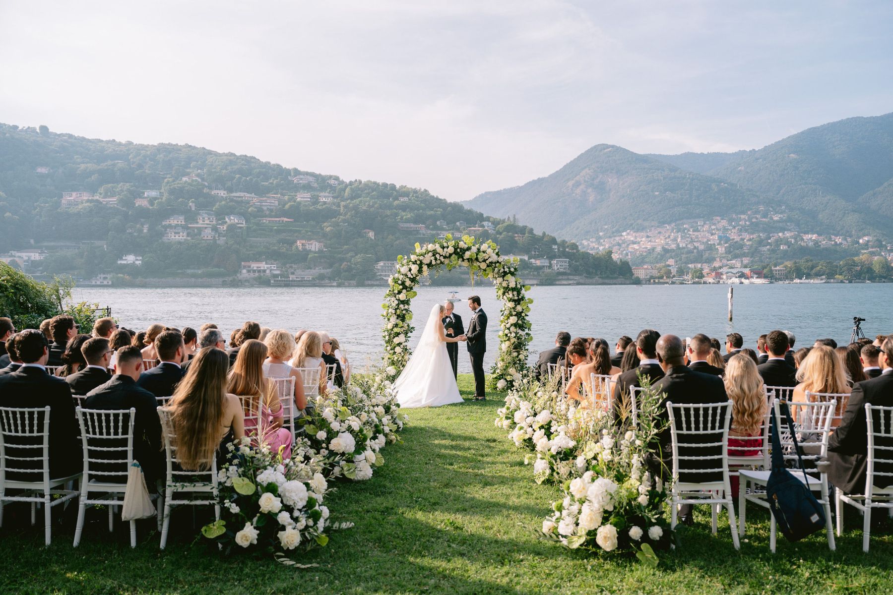 Caroline &amp; Jason's Italian Romance: Dream Wedding at Villa Geno photo
