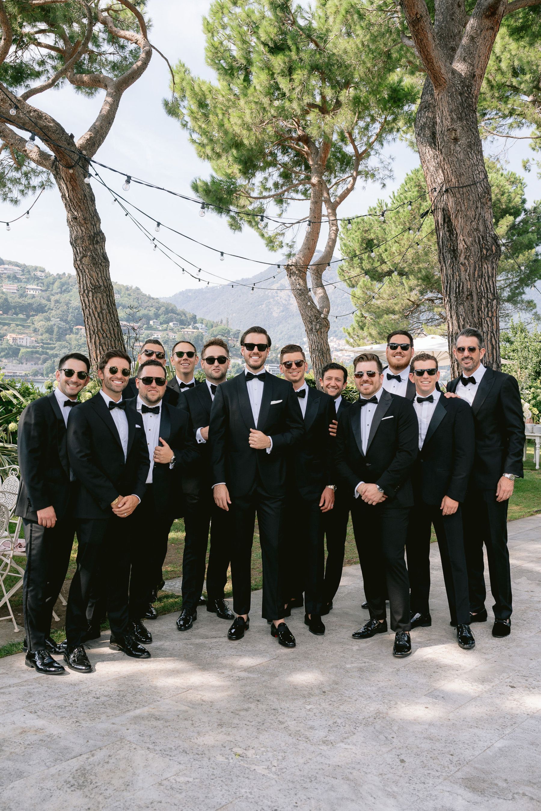 Caroline &amp; Jason's Italian Romance: Dream Wedding at Villa Geno photo