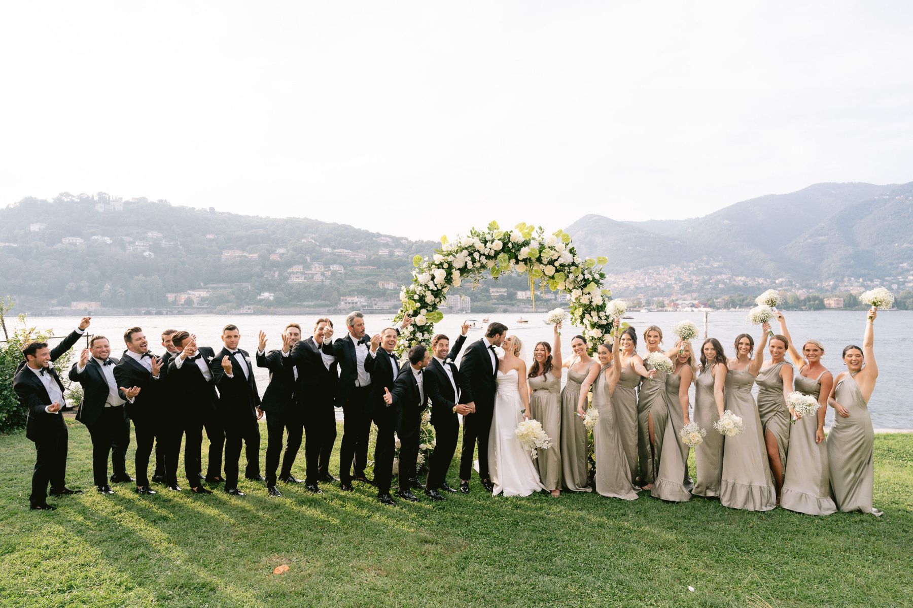 Caroline &amp; Jason's Italian Romance: Dream Wedding at Villa Geno photo