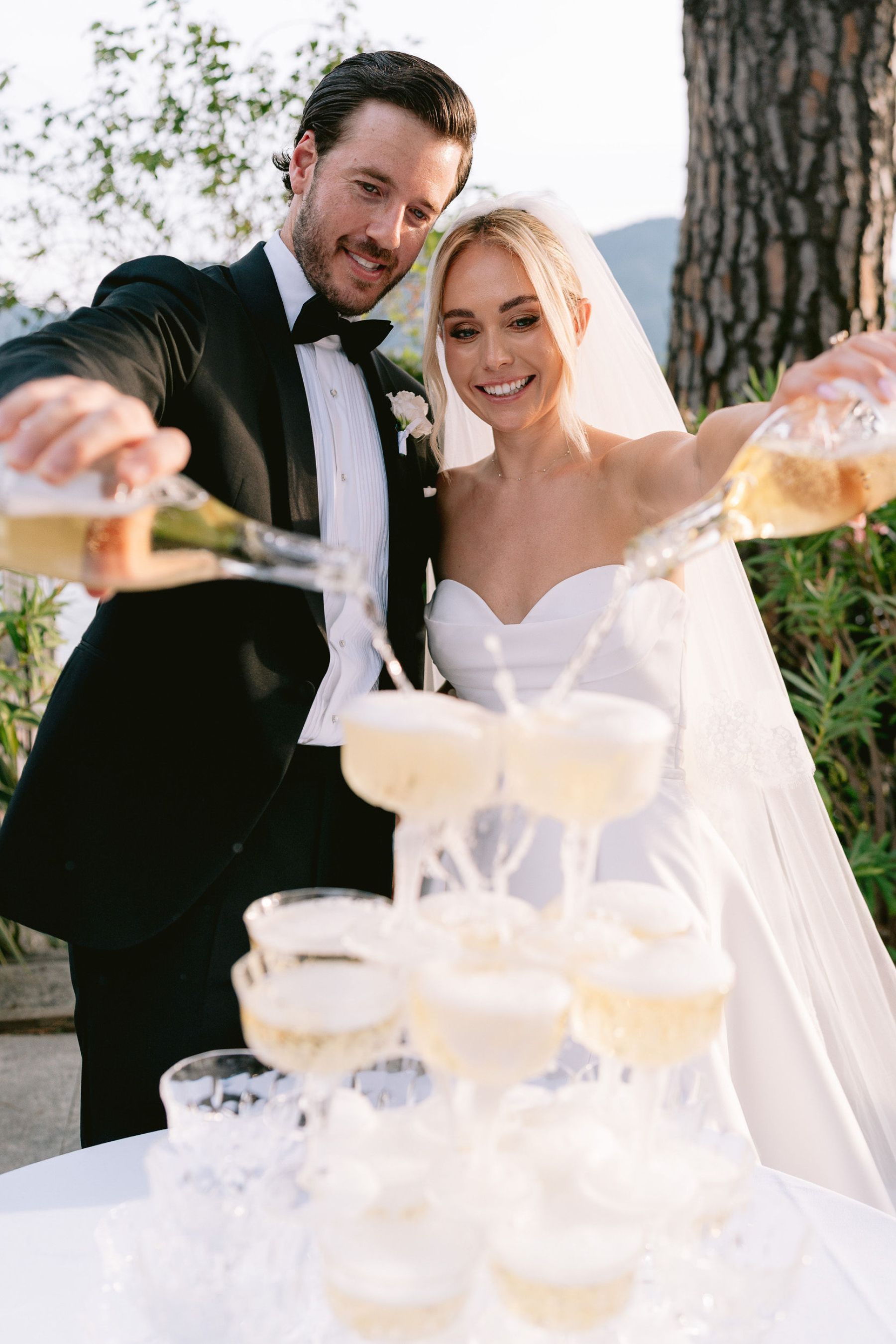 Caroline &amp; Jason's Italian Romance: Dream Wedding at Villa Geno photo