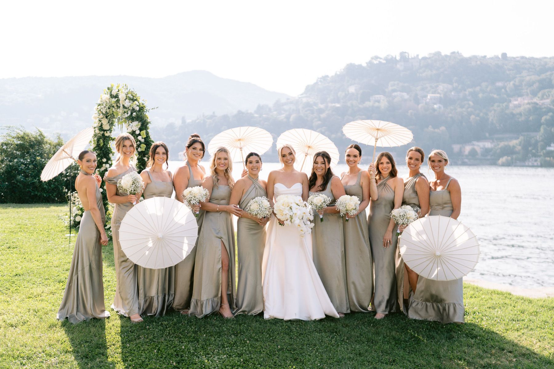 Caroline &amp; Jason's Italian Romance: Dream Wedding at Villa Geno photo