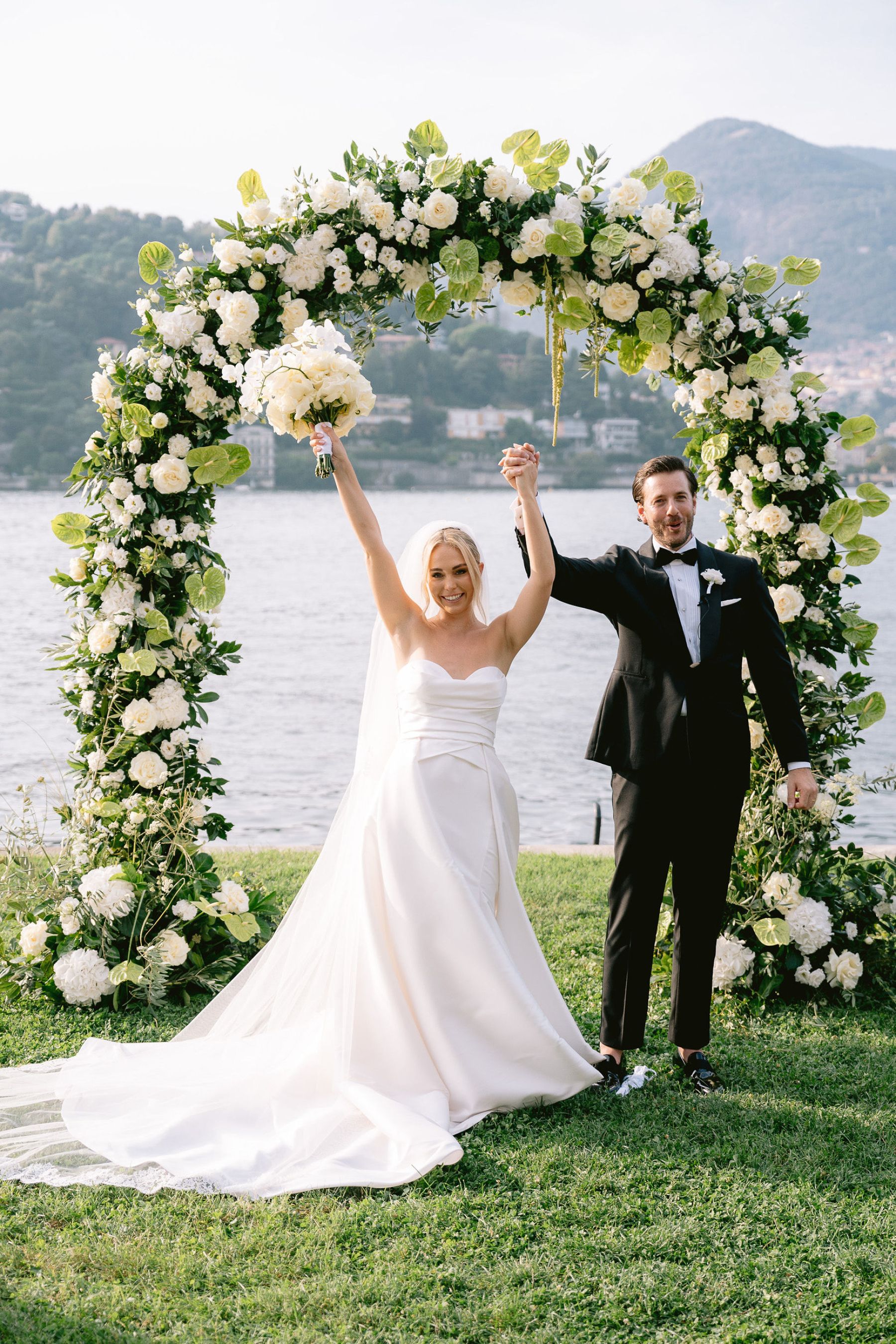 Caroline &amp; Jason's Italian Romance: Dream Wedding at Villa Geno photo