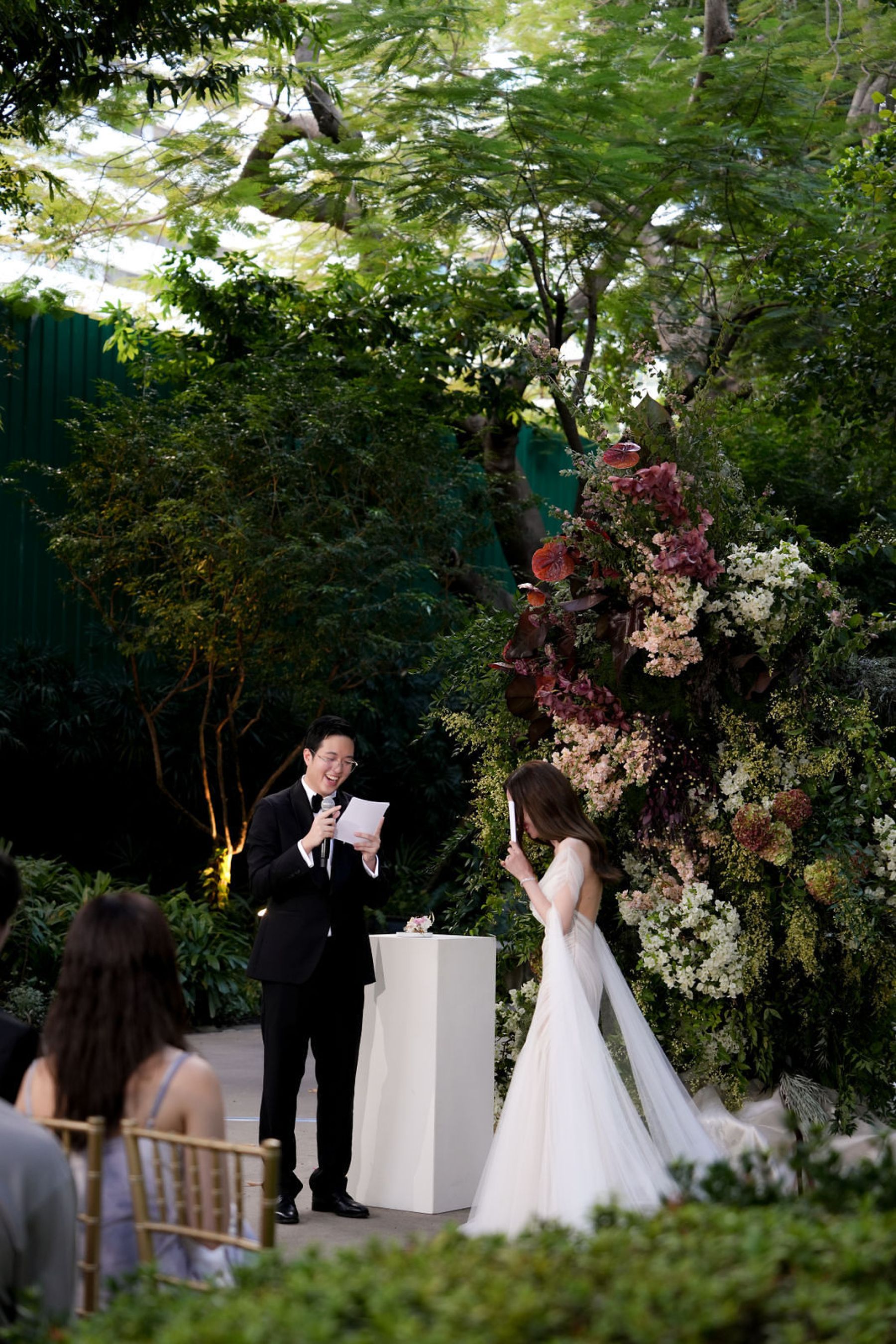Under the Tree: Loreta and Thasit’s Enchanting Bangkok Wedding at Nai Lert Park photo