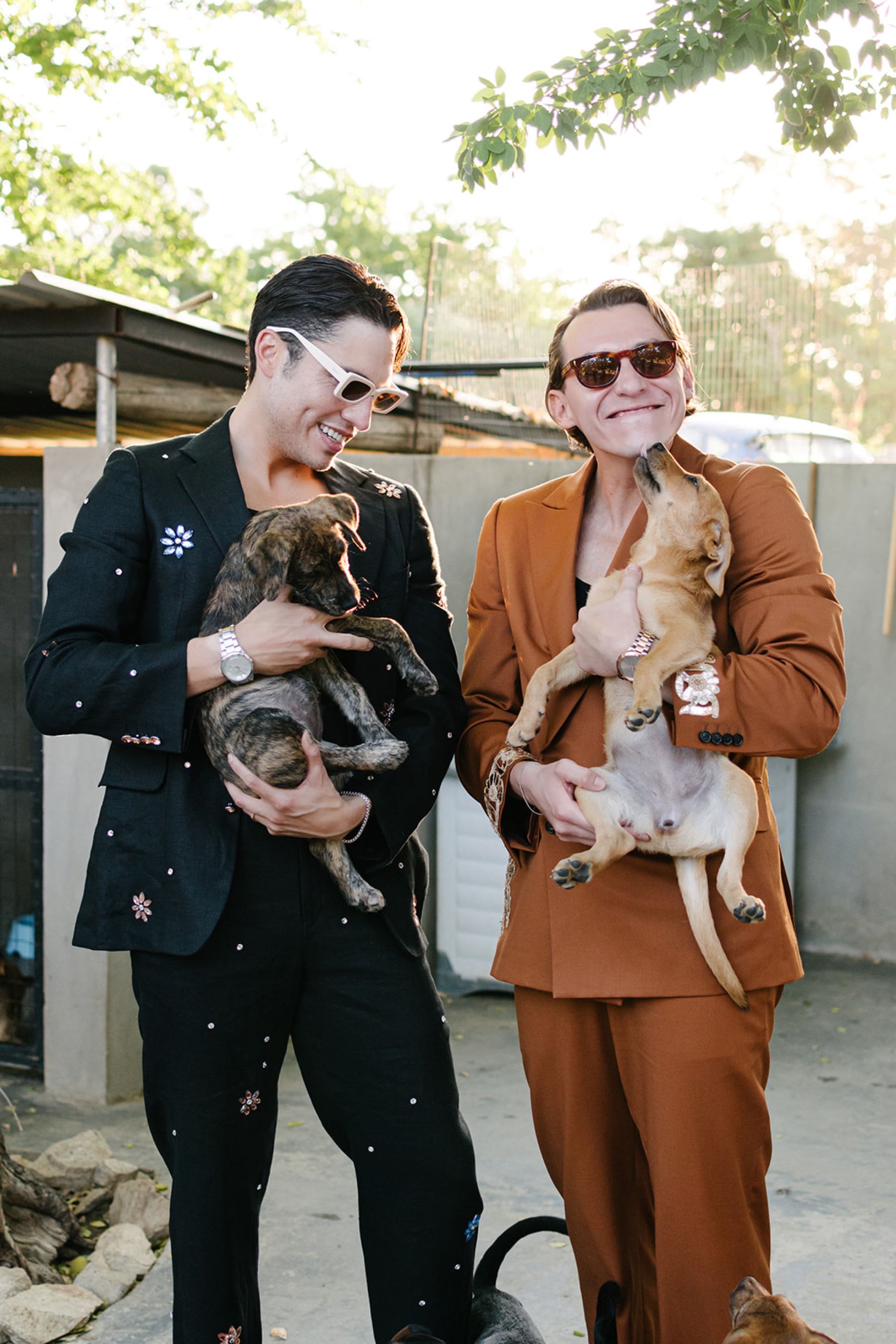 A Mexican-Inspired Tropical Disco Wedding at The Cape Hotel: Estevan and Michael’s Love Story photo