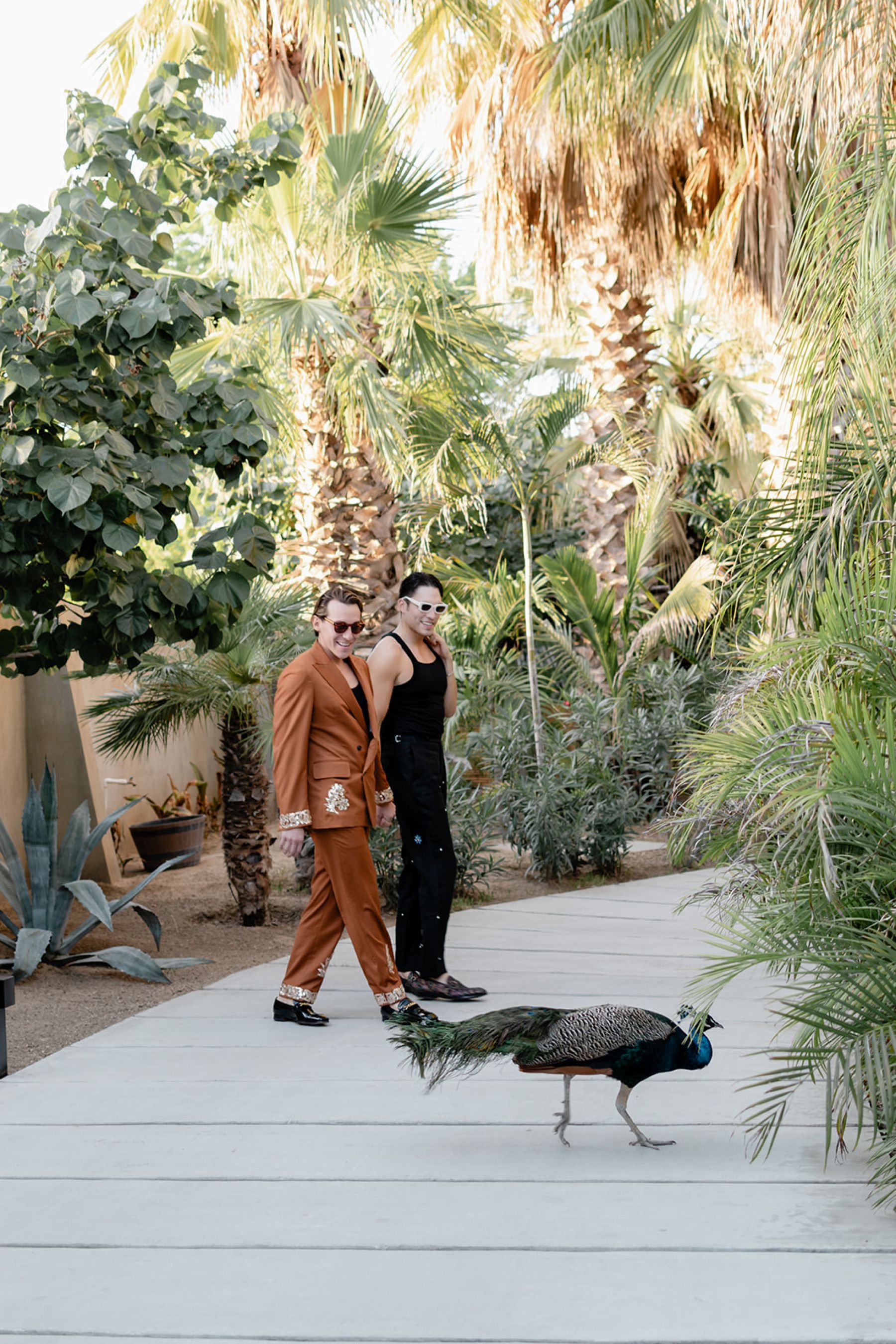 A Mexican-Inspired Tropical Disco Wedding at The Cape Hotel: Estevan and Michael’s Love Story photo