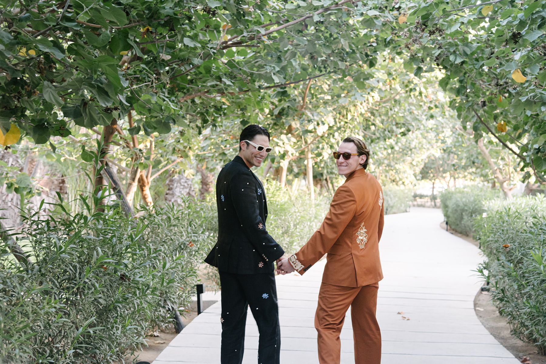 A Mexican-Inspired Tropical Disco Wedding at The Cape Hotel: Estevan and Michael’s Love Story photo