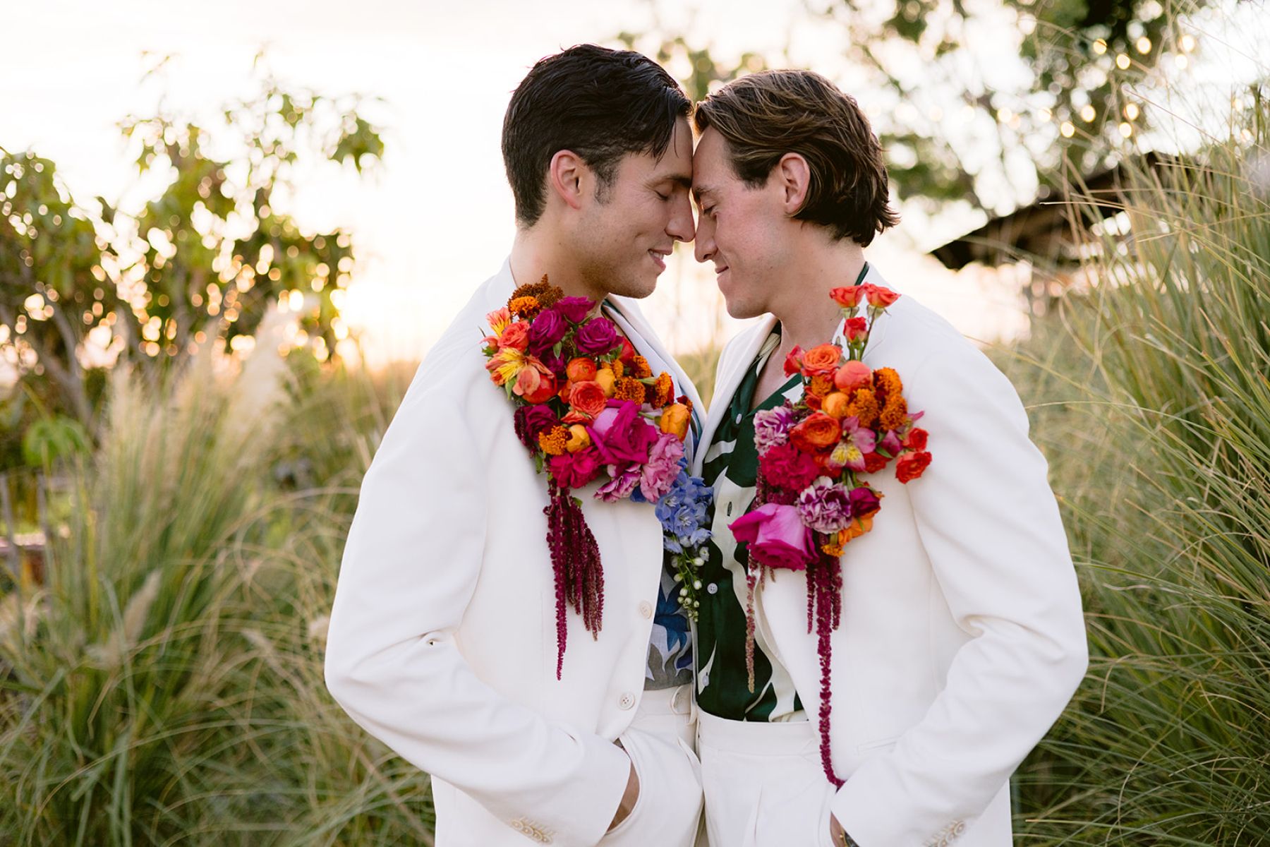 A Mexican-Inspired Tropical Disco Wedding at The Cape Hotel: Estevan and Michael’s Love Story photo