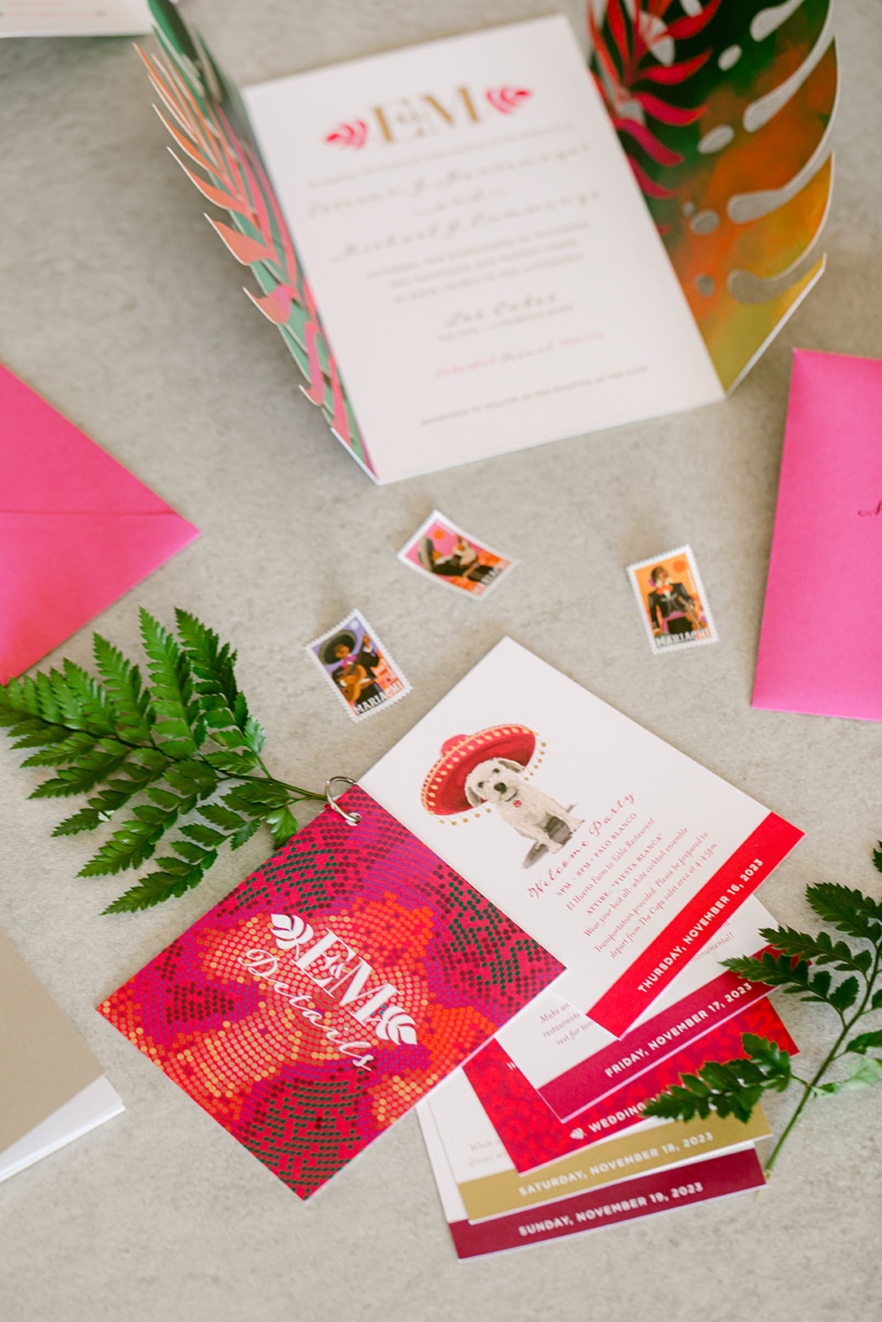 A Mexican-Inspired Tropical Disco Wedding at The Cape Hotel: Estevan and Michael’s Love Story photo