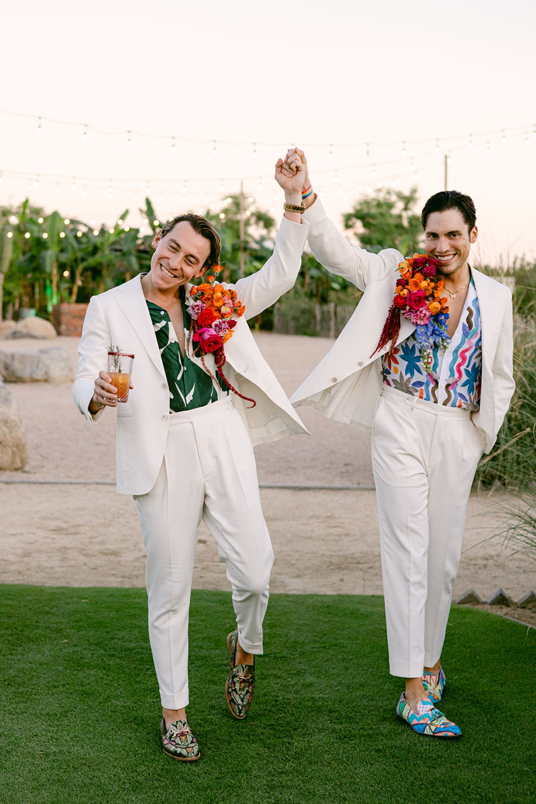 A Mexican-Inspired Tropical Disco Wedding at The Cape Hotel: Estevan and Michael’s Love Story photo