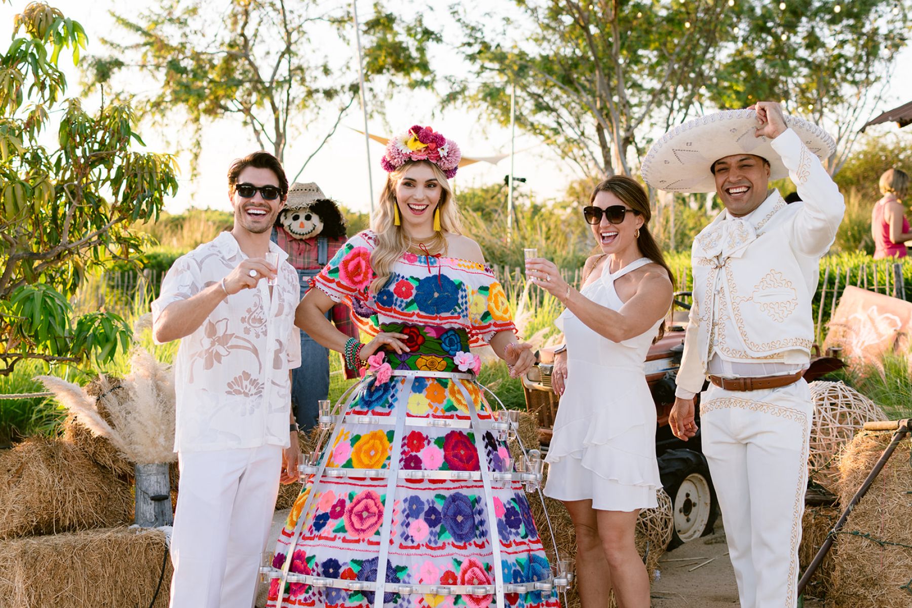 A Mexican-Inspired Tropical Disco Wedding at The Cape Hotel: Estevan and Michael’s Love Story photo