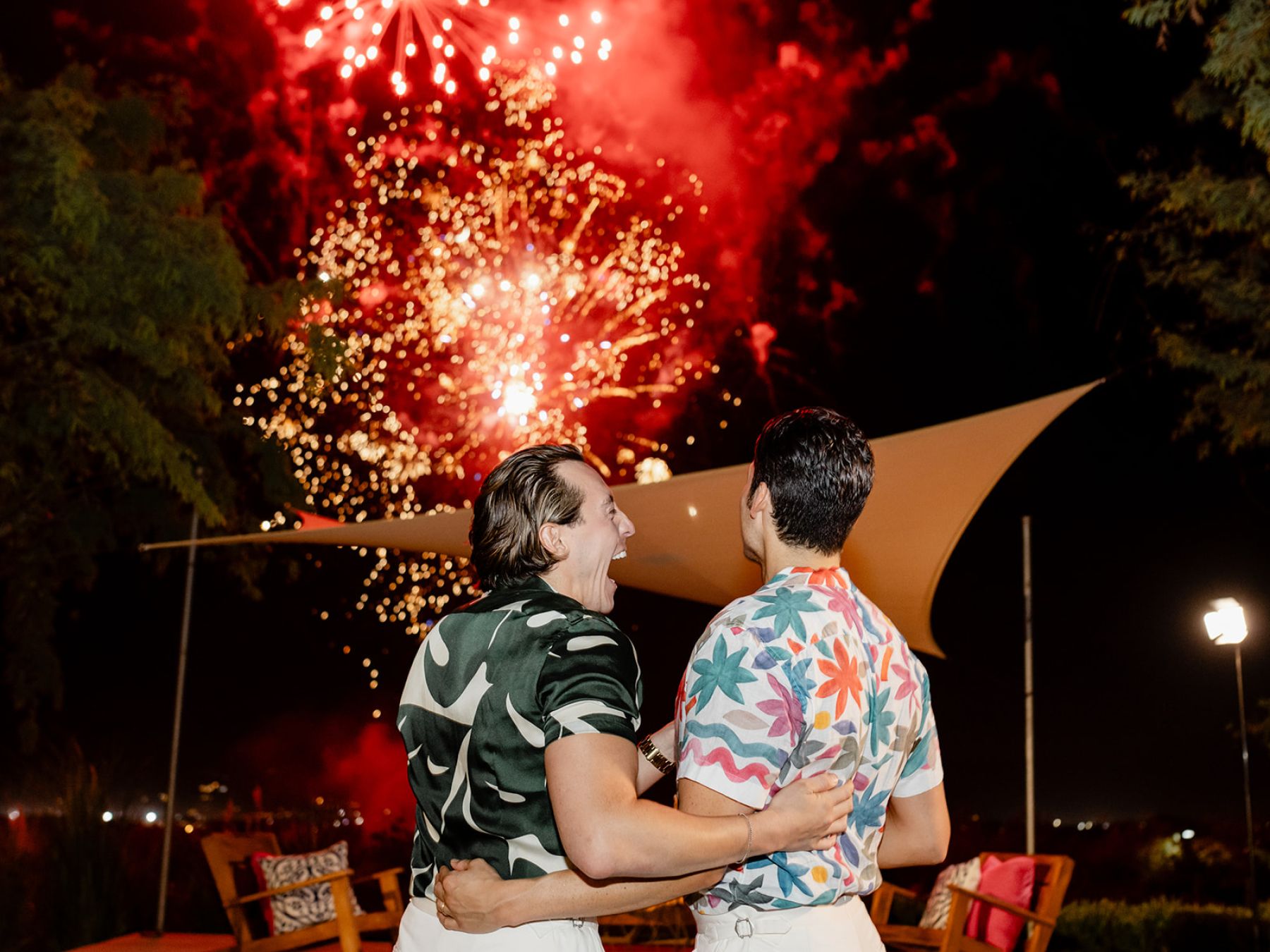 A Mexican-Inspired Tropical Disco Wedding at The Cape Hotel: Estevan and Michael’s Love Story photo