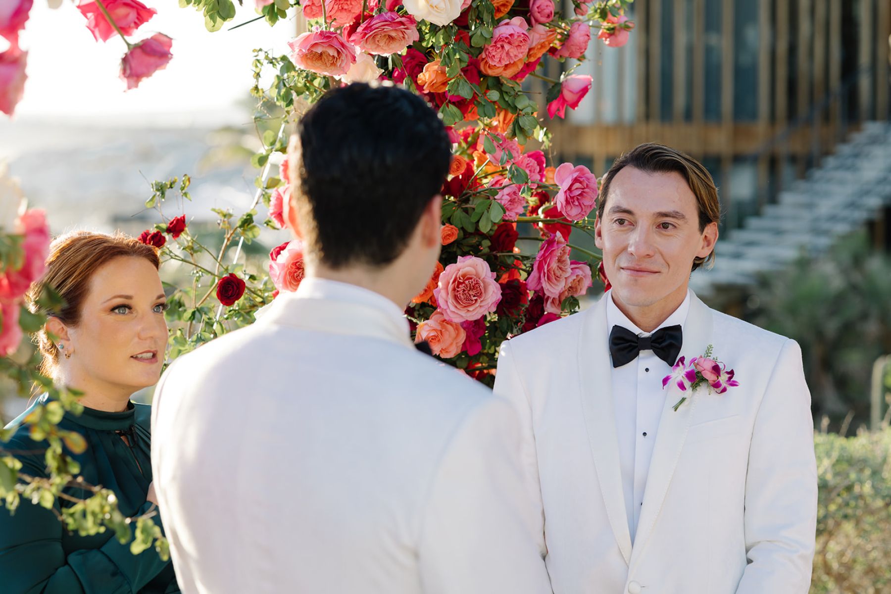 A Mexican-Inspired Tropical Disco Wedding at The Cape Hotel: Estevan and Michael’s Love Story photo