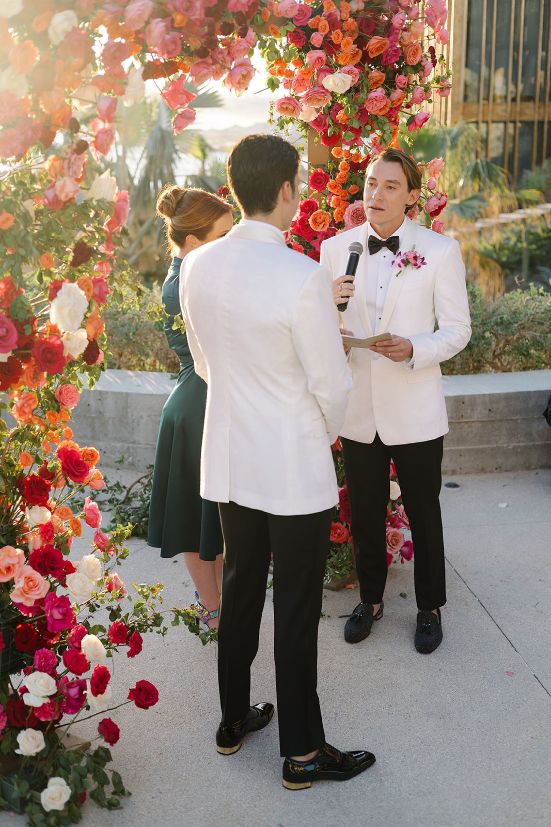 A Mexican-Inspired Tropical Disco Wedding at The Cape Hotel: Estevan and Michael’s Love Story photo