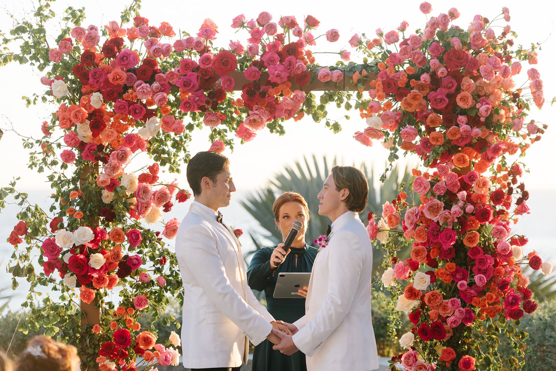 A Mexican-Inspired Tropical Disco Wedding at The Cape Hotel: Estevan and Michael’s Love Story photo