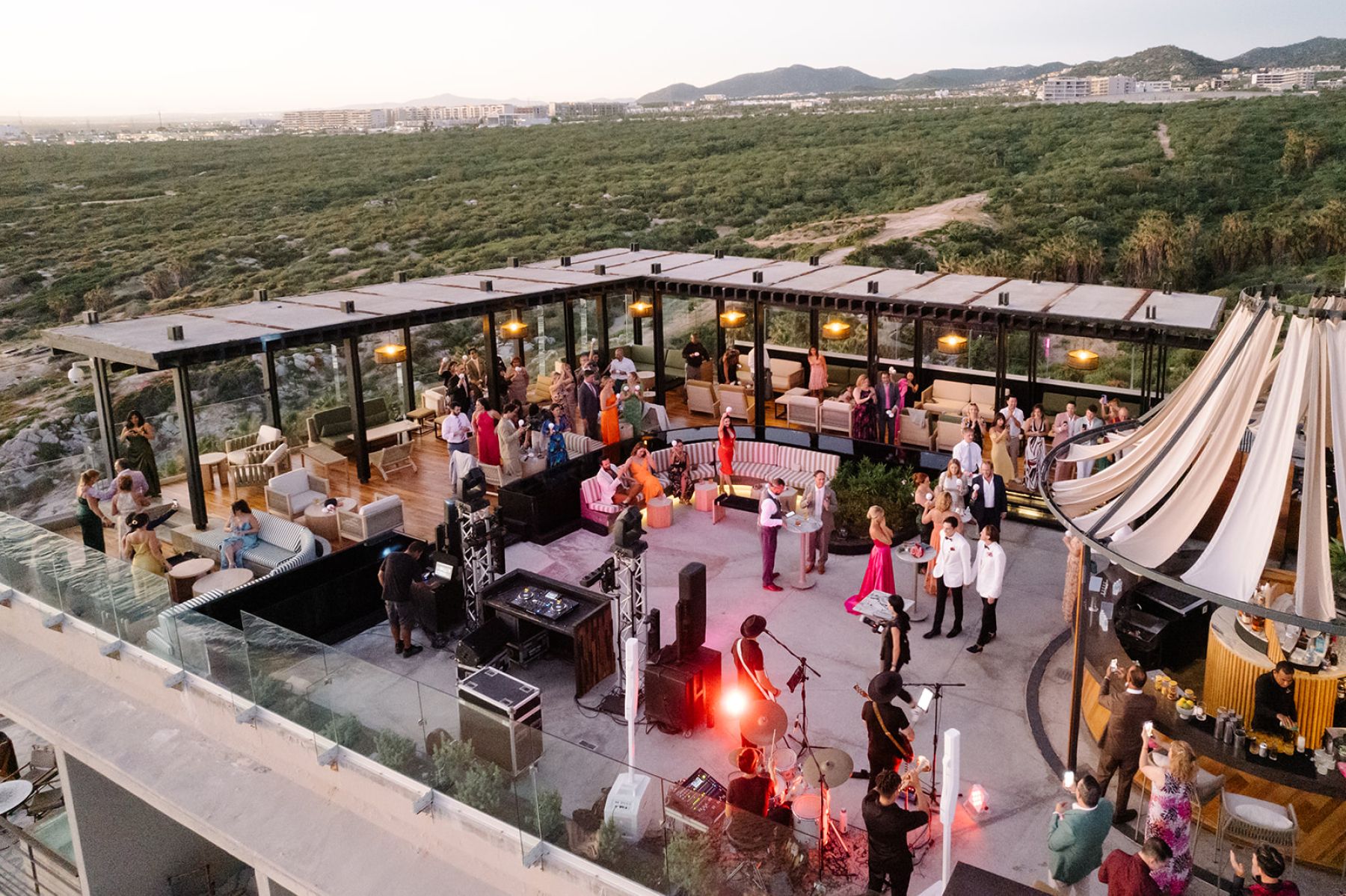 A Mexican-Inspired Tropical Disco Wedding at The Cape Hotel: Estevan and Michael’s Love Story photo