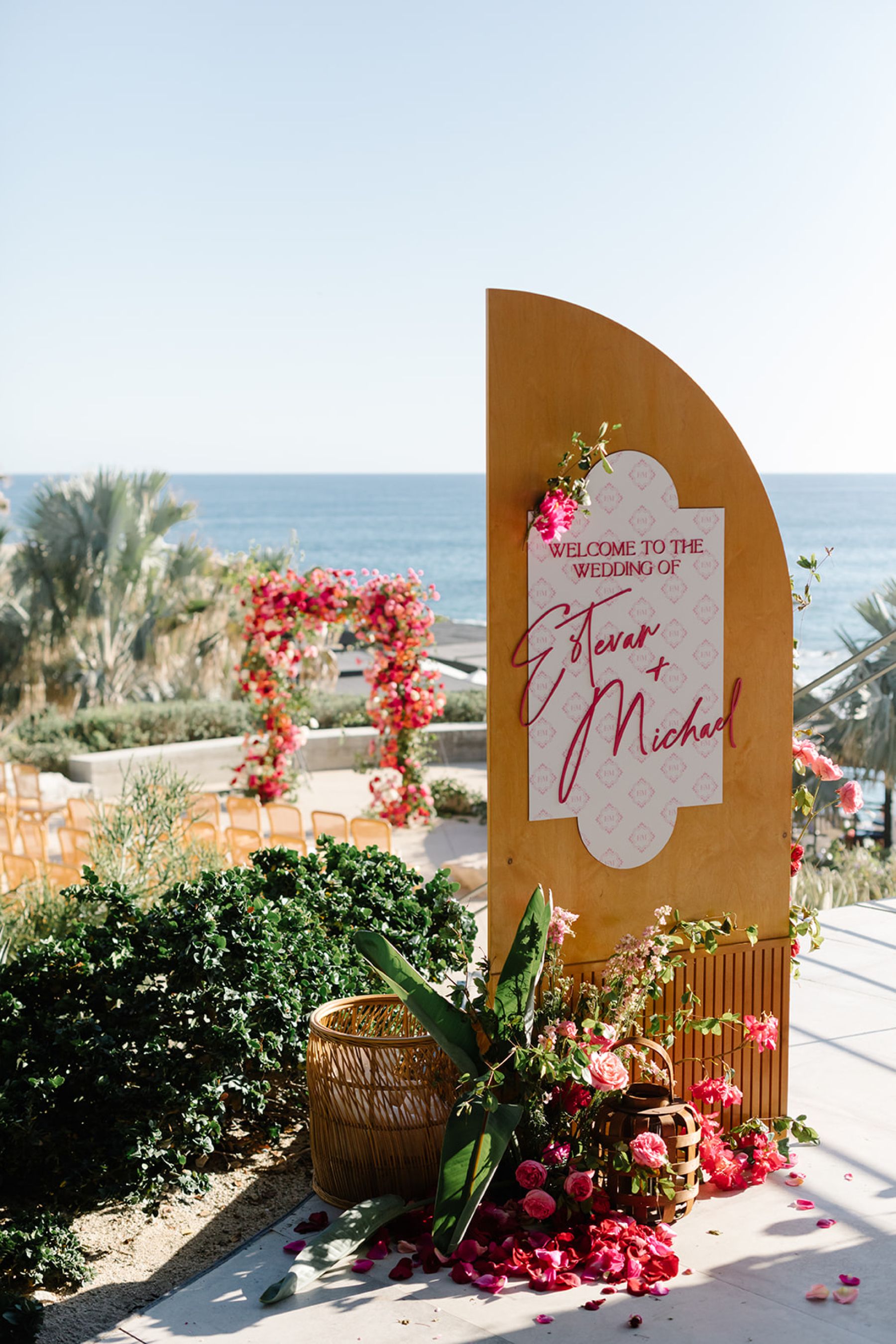 A Mexican-Inspired Tropical Disco Wedding at The Cape Hotel: Estevan and Michael’s Love Story photo