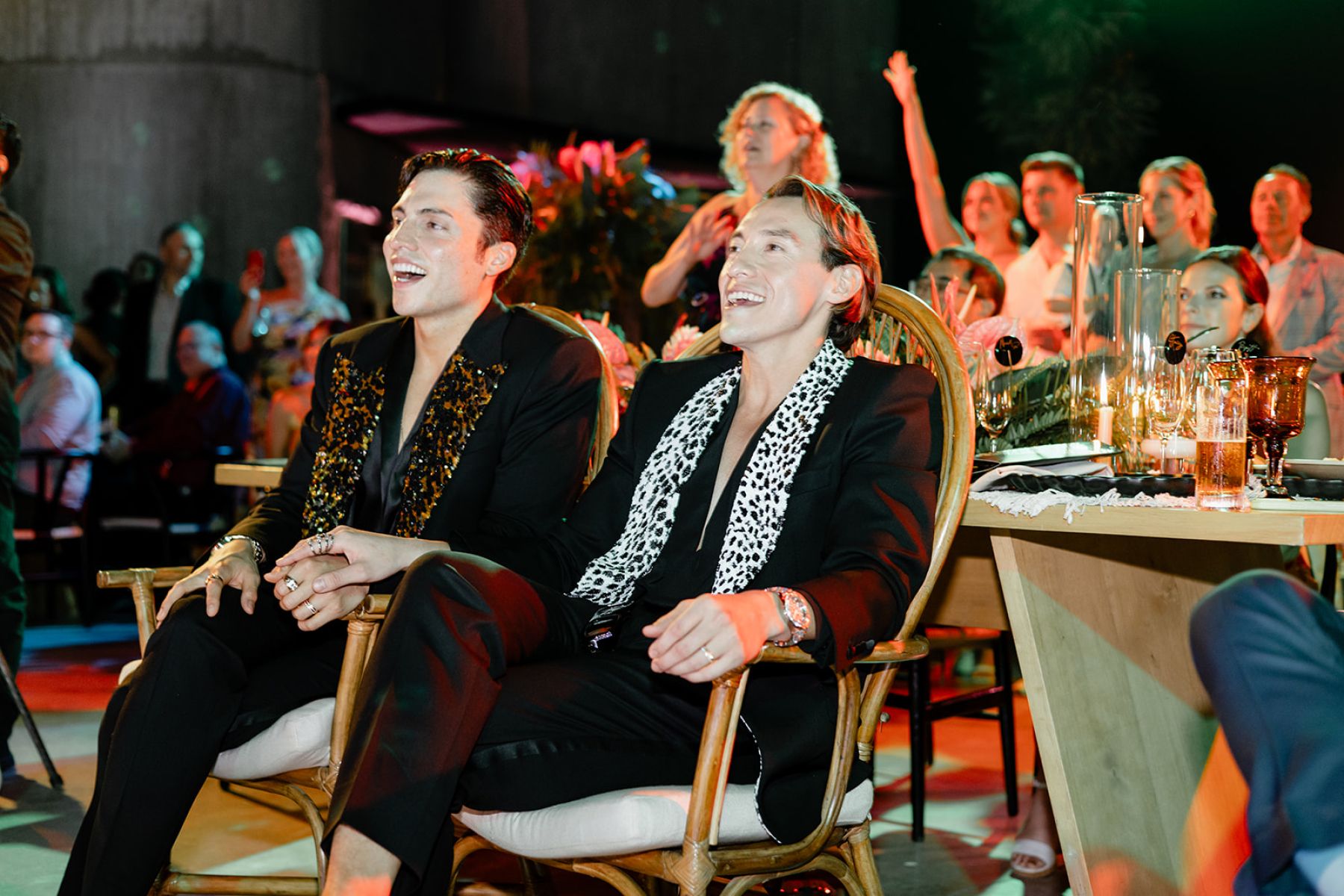 A Mexican-Inspired Tropical Disco Wedding at The Cape Hotel: Estevan and Michael’s Love Story photo