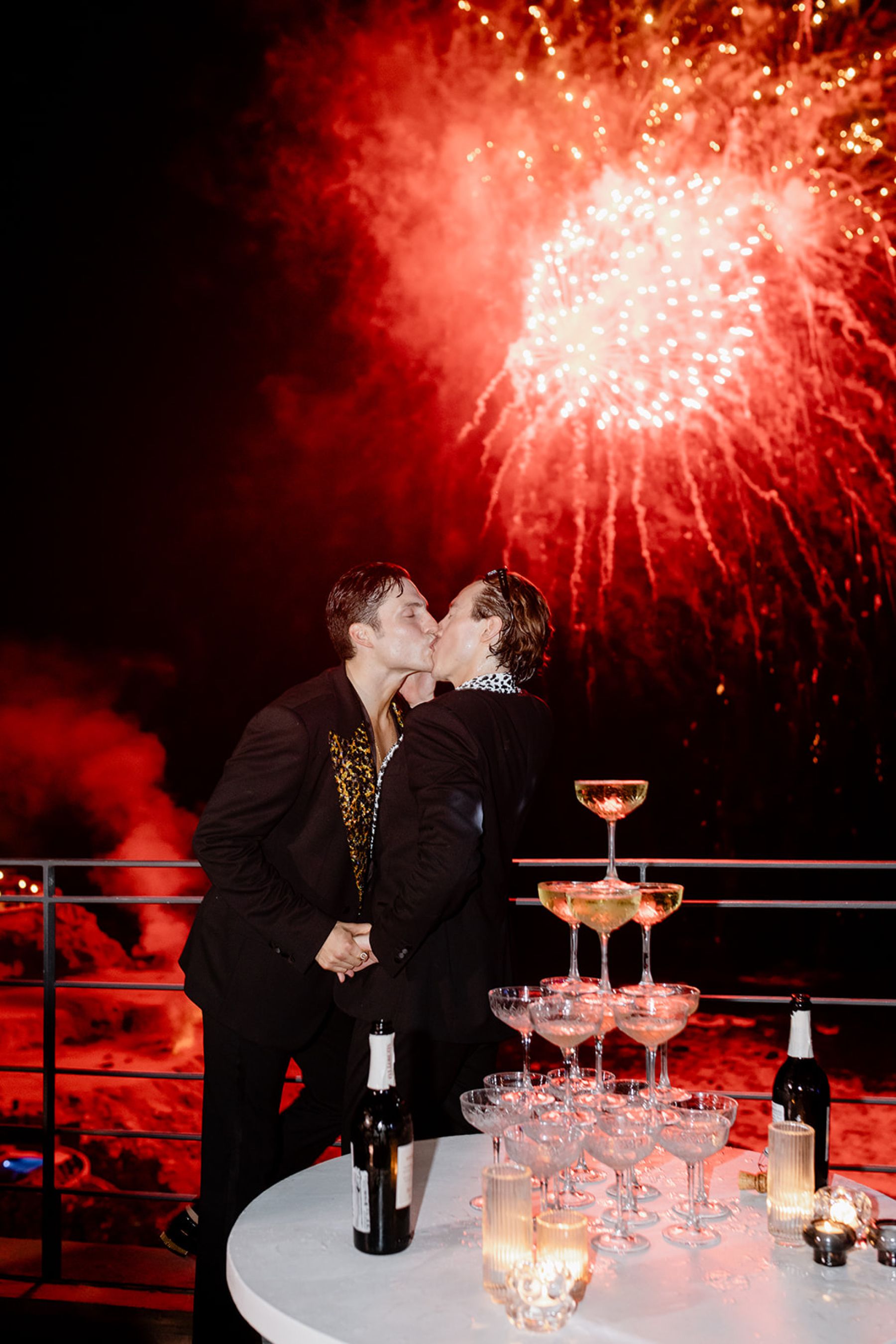 A Mexican-Inspired Tropical Disco Wedding at The Cape Hotel: Estevan and Michael’s Love Story photo