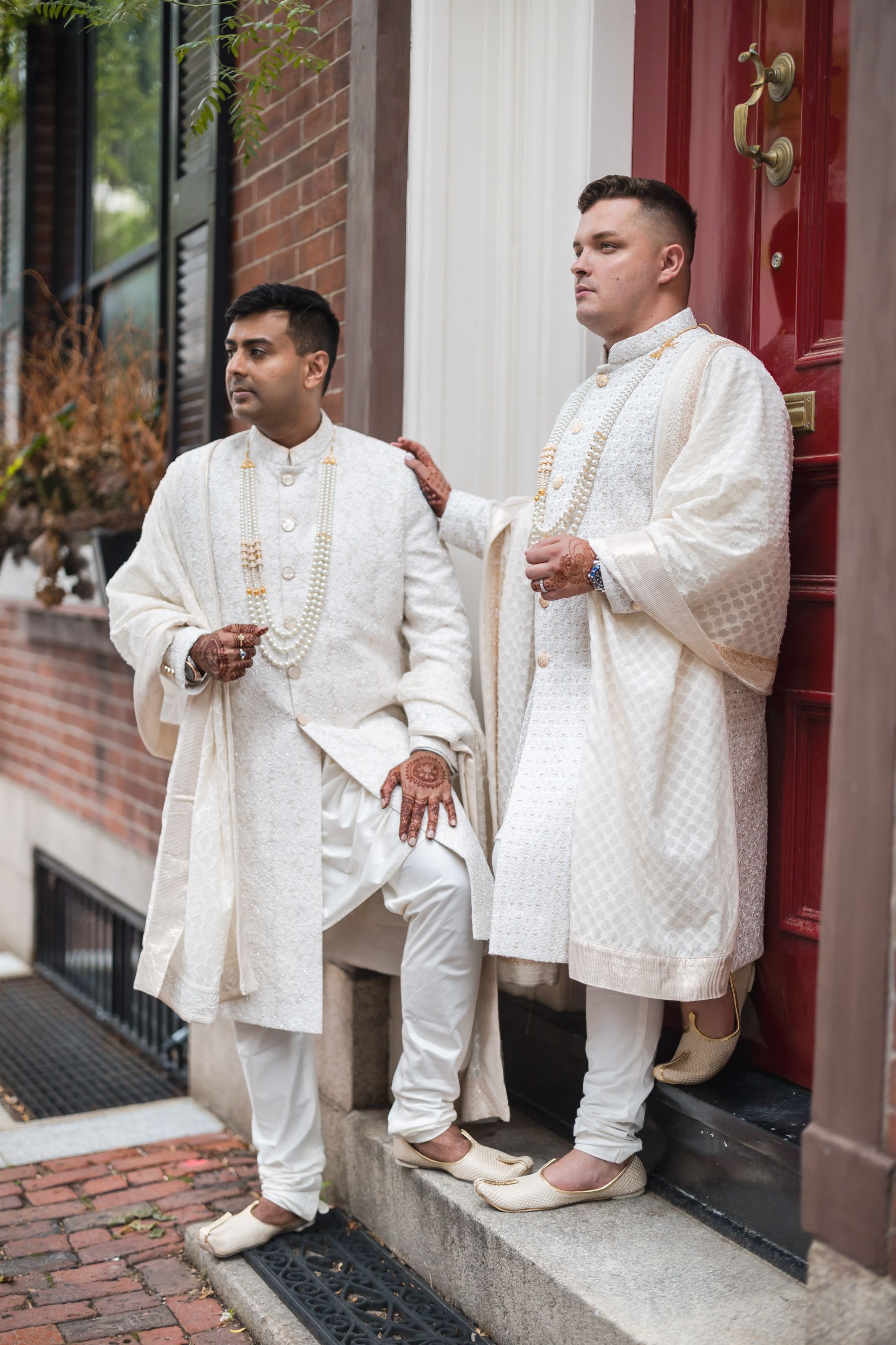 Black‑and‑White Harmony in the Clouds: Shaloo &amp; Timothy’s Yin-Yang Wedding at the State Room photo