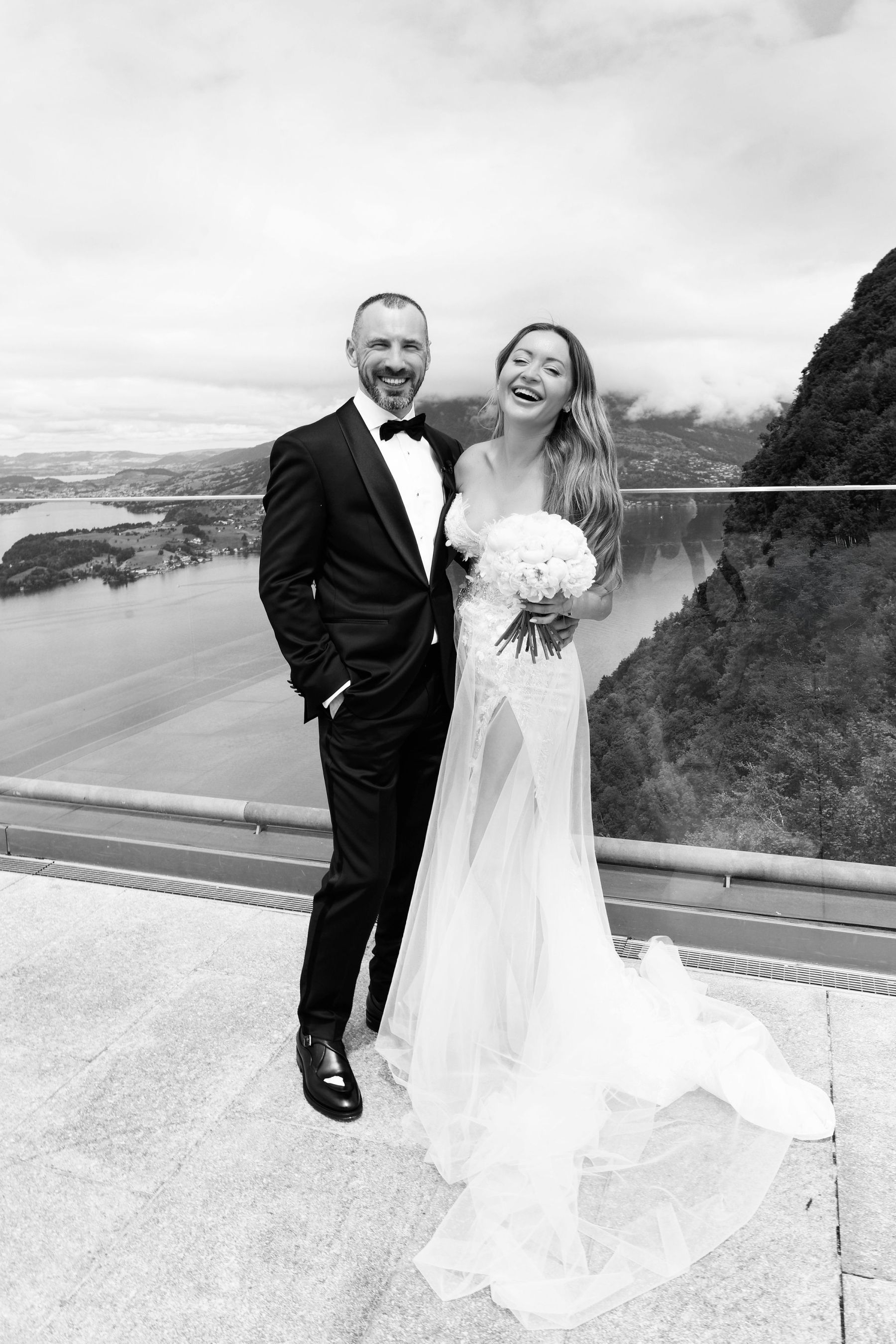A Sky-High Love Story: Natalia and Alex`s Intimate Swiss Alpine Wedding at Bürgenstock Resort photo