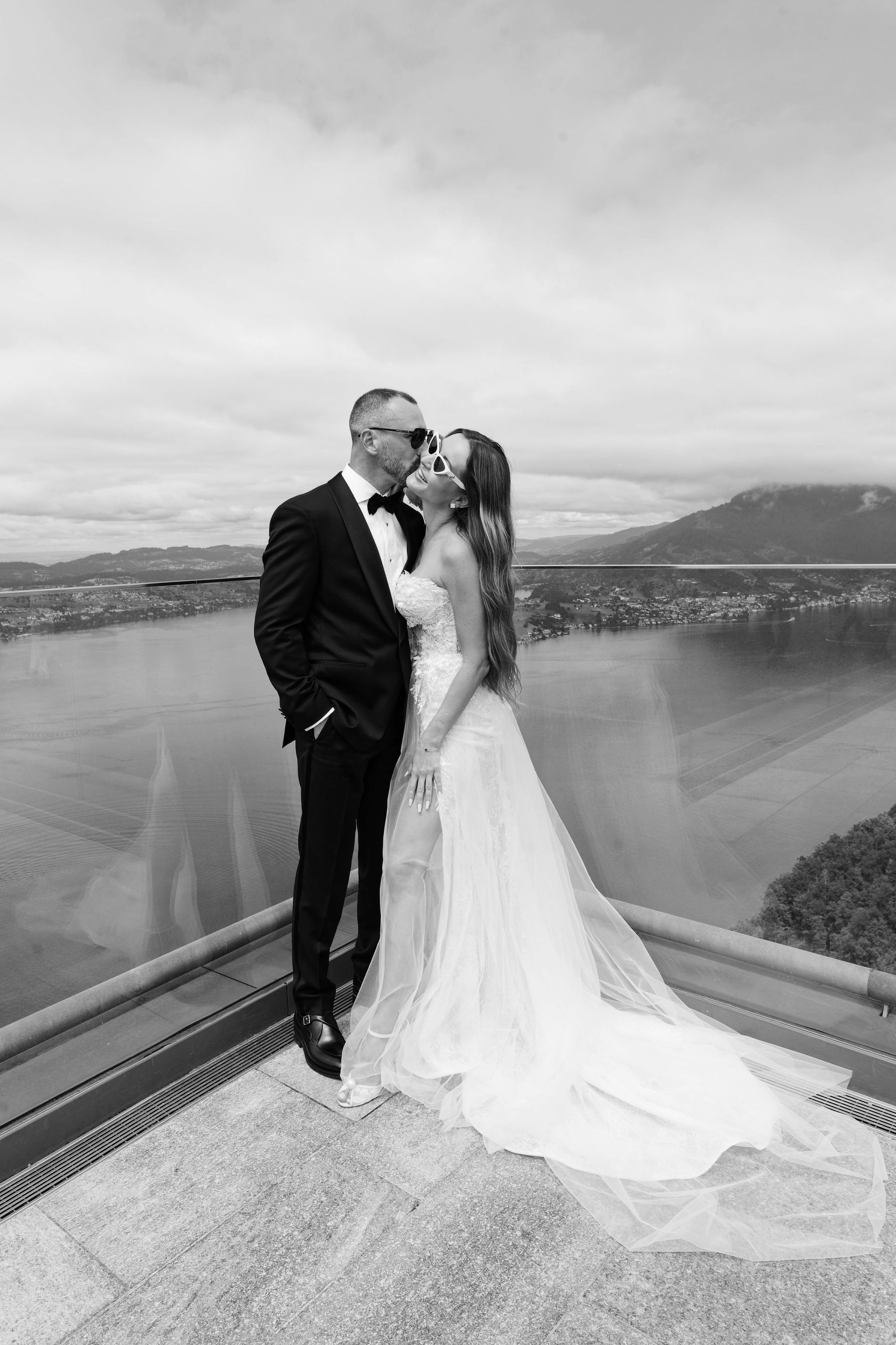 A Sky-High Love Story: Natalia and Alex`s Intimate Swiss Alpine Wedding at Bürgenstock Resort photo