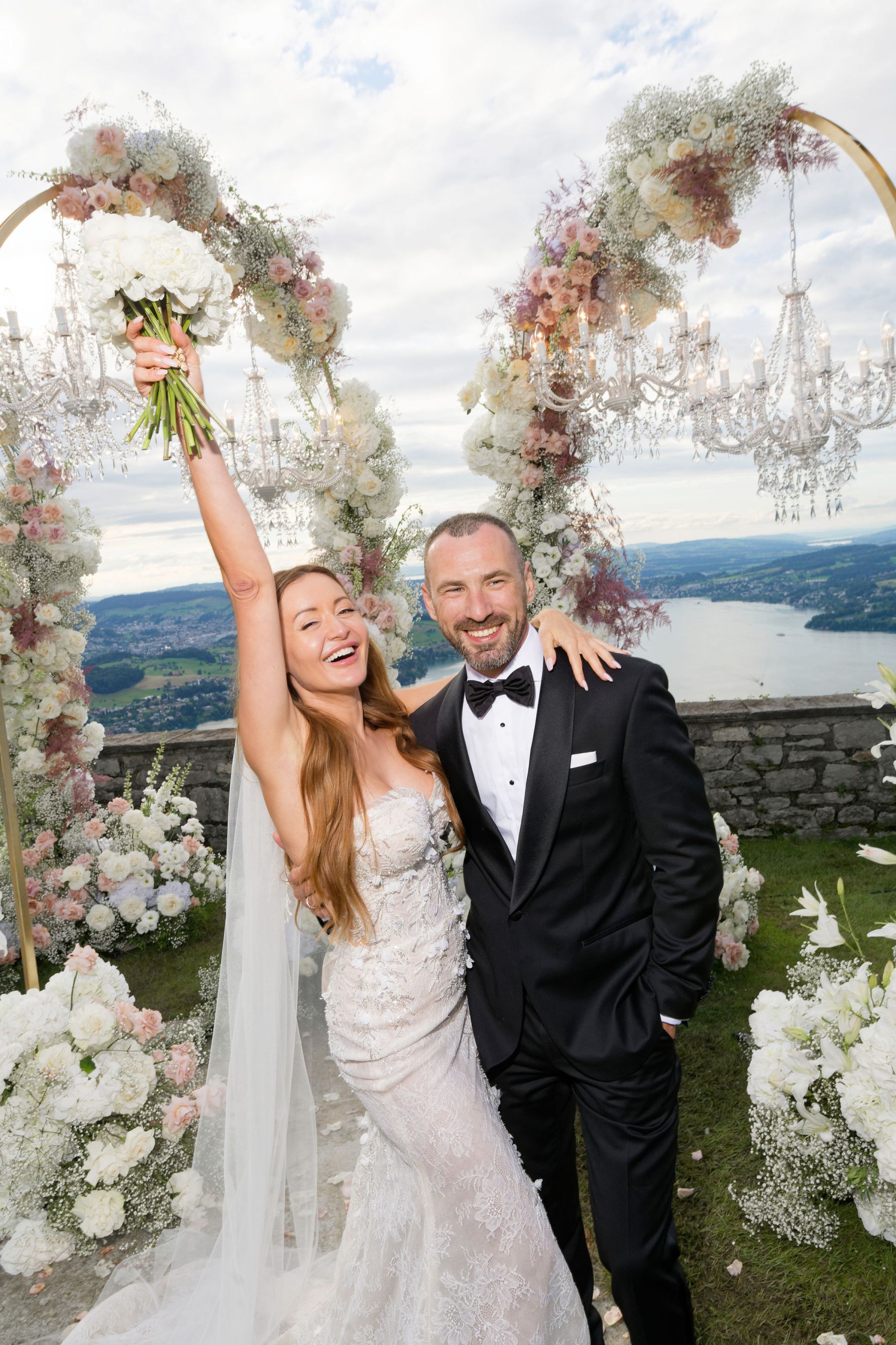 A Sky-High Love Story: Natalia and Alex`s Intimate Swiss Alpine Wedding at Bürgenstock Resort photo