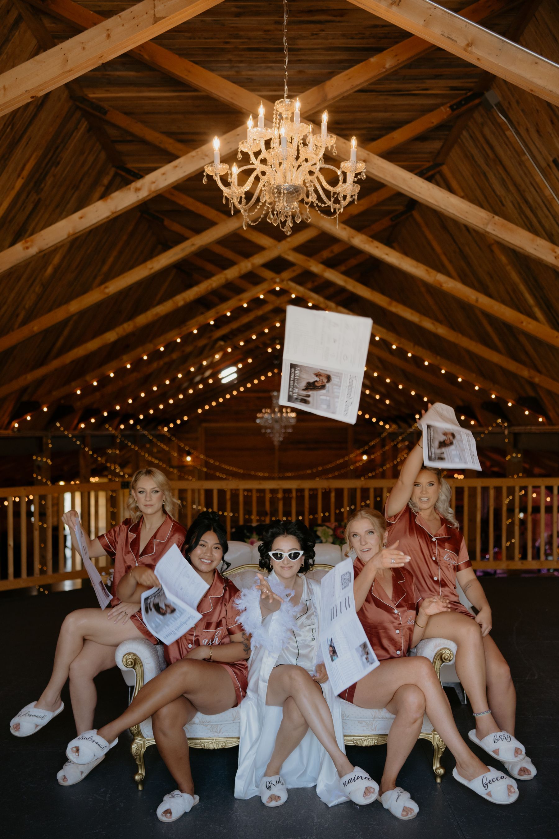 Naina &amp; Ryan's Cross-Continental Love Story at Willow Lane Barn photo