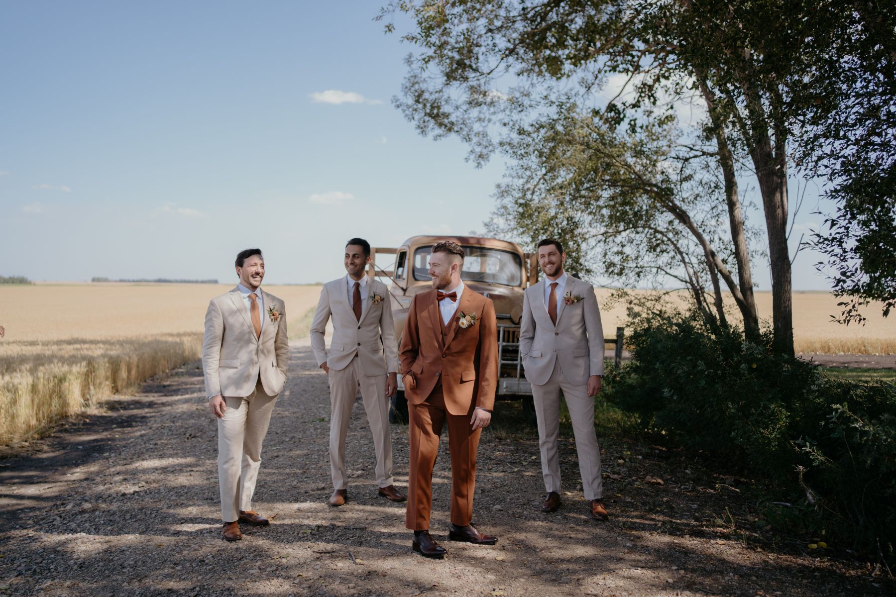 Naina &amp; Ryan's Cross-Continental Love Story at Willow Lane Barn photo