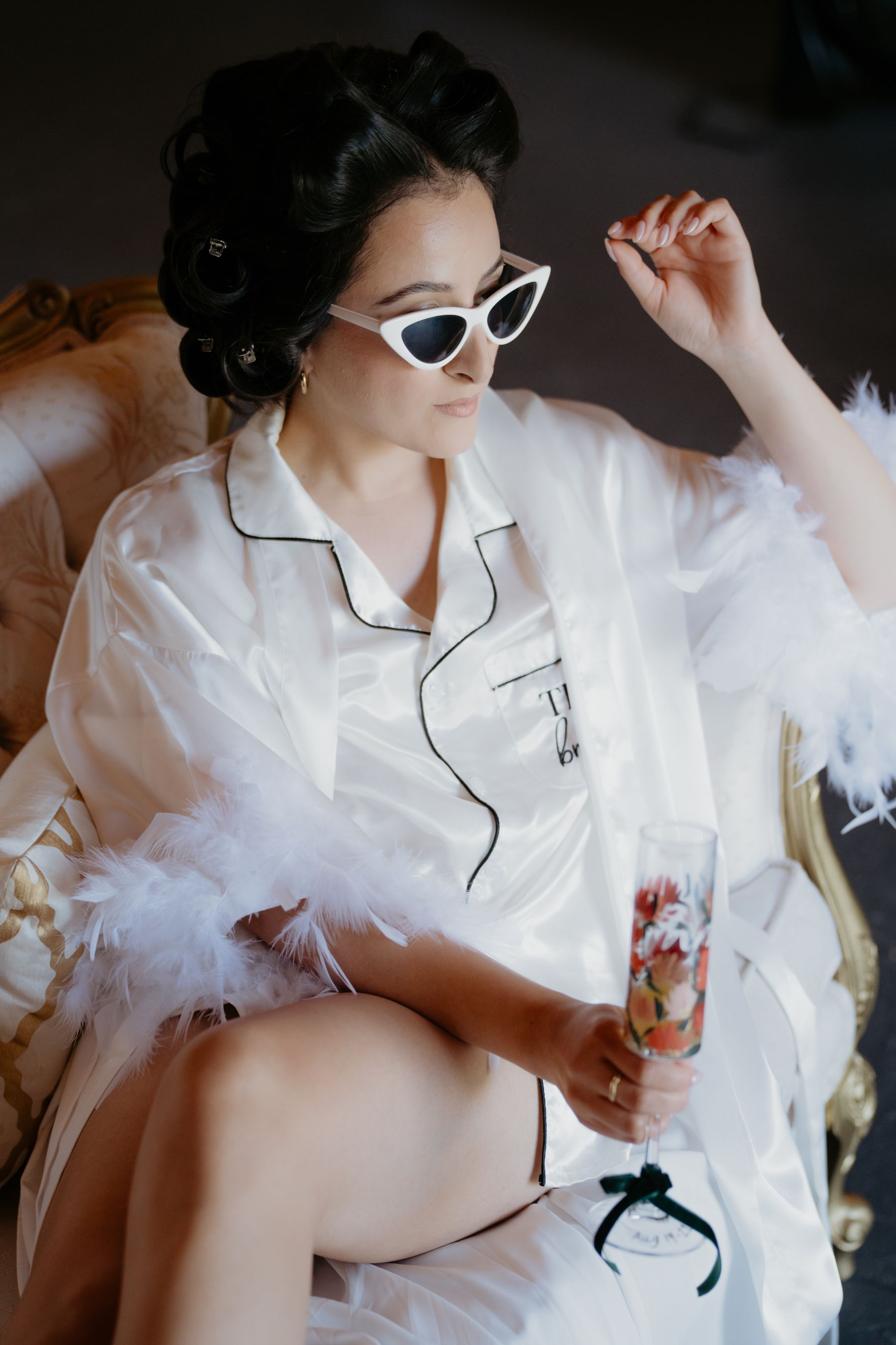 Naina &amp; Ryan's Cross-Continental Love Story at Willow Lane Barn photo