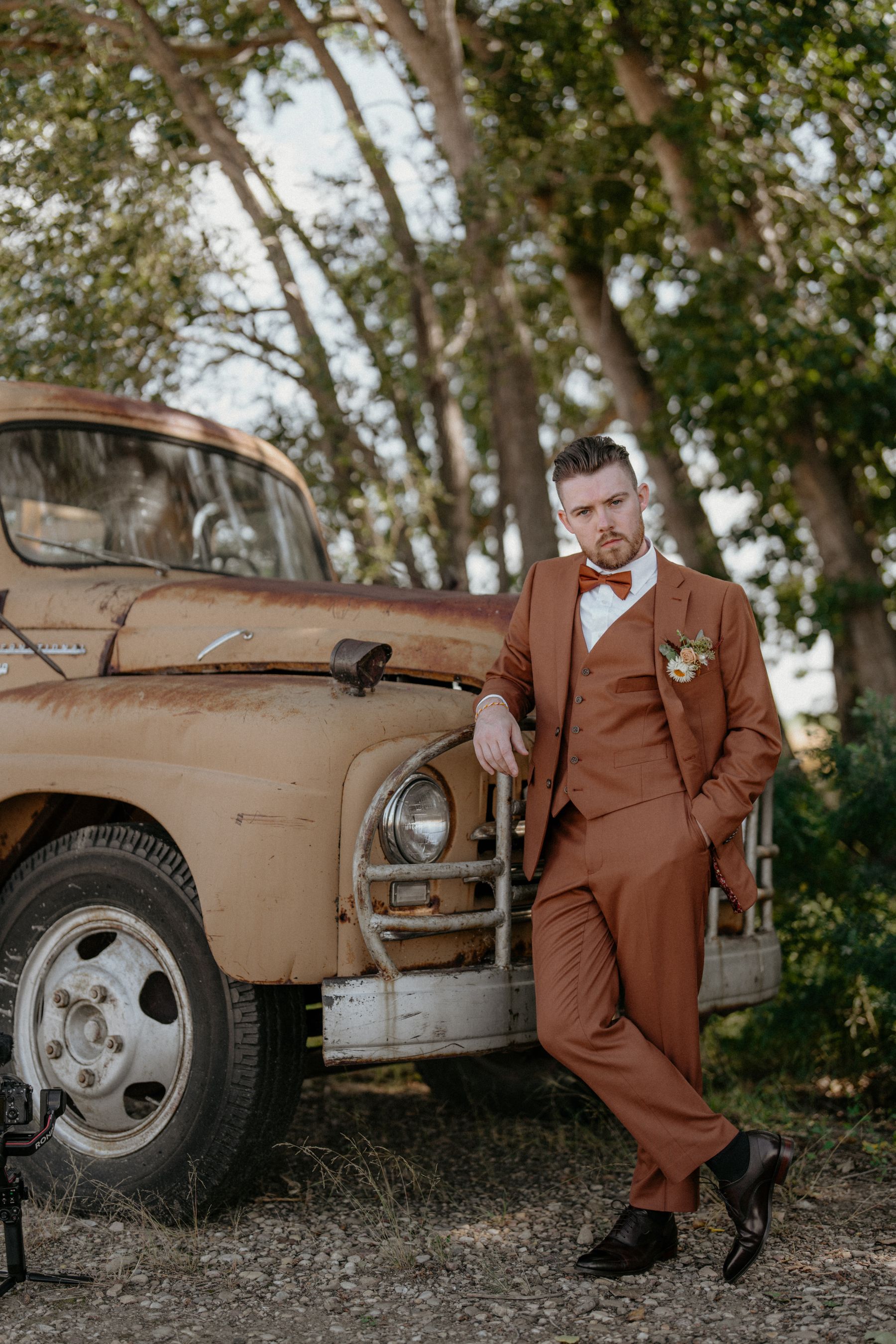 Naina &amp; Ryan's Cross-Continental Love Story at Willow Lane Barn photo