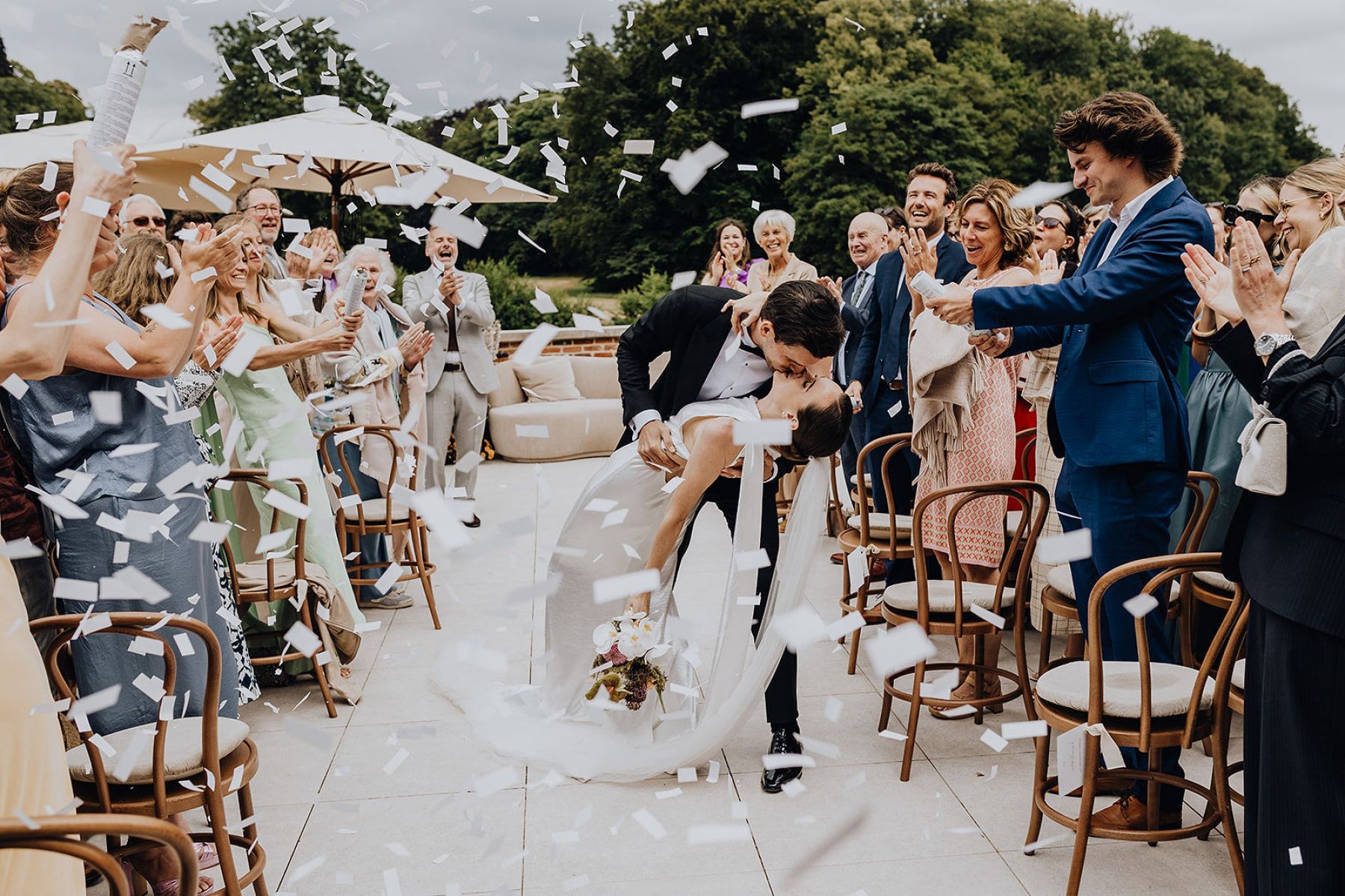 Sophie &amp; Tom's Classic Castle Celebration: A Timeless Wedding at Kasteel van Brasschaat photo